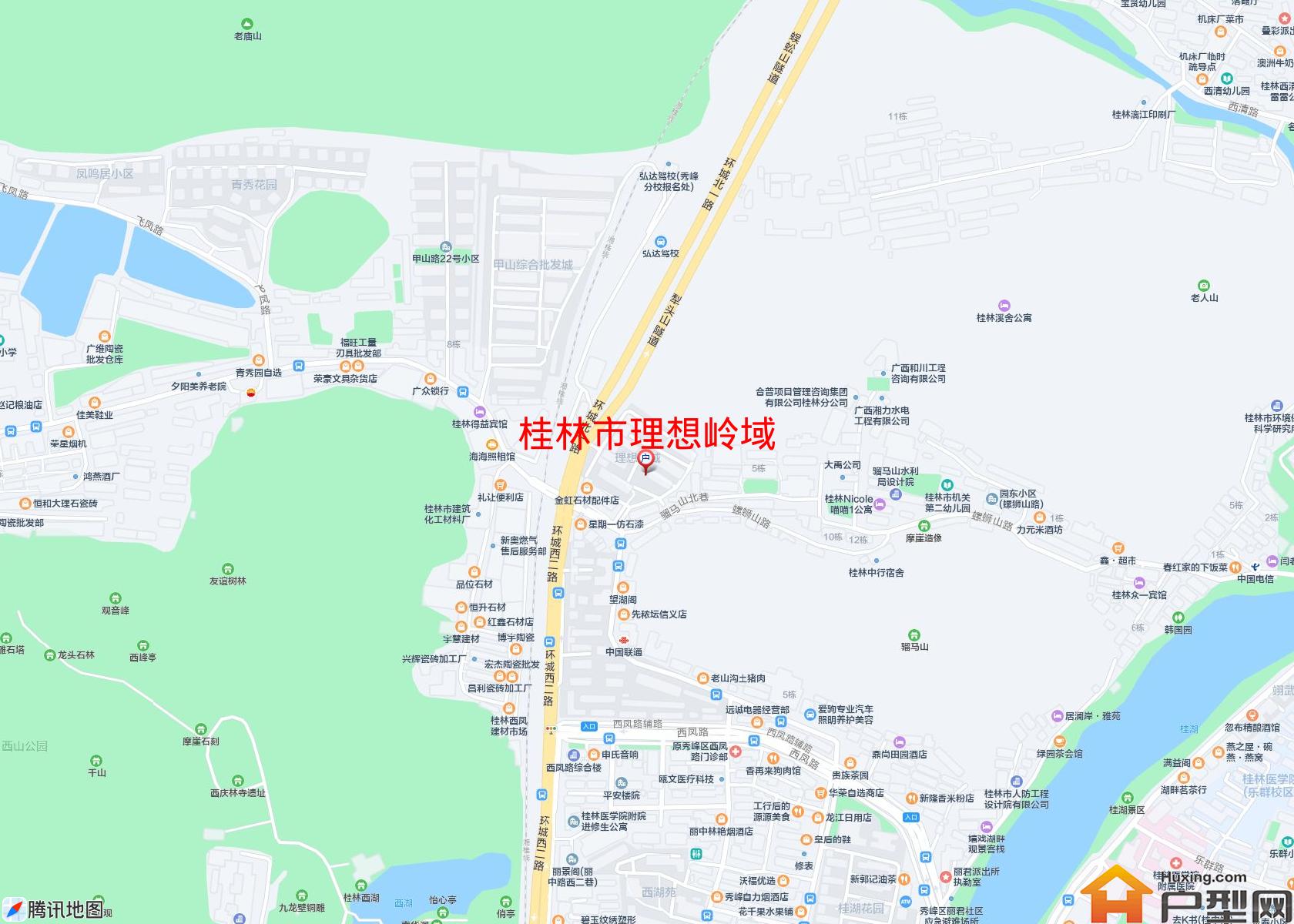 理想岭域小区 - 户型网