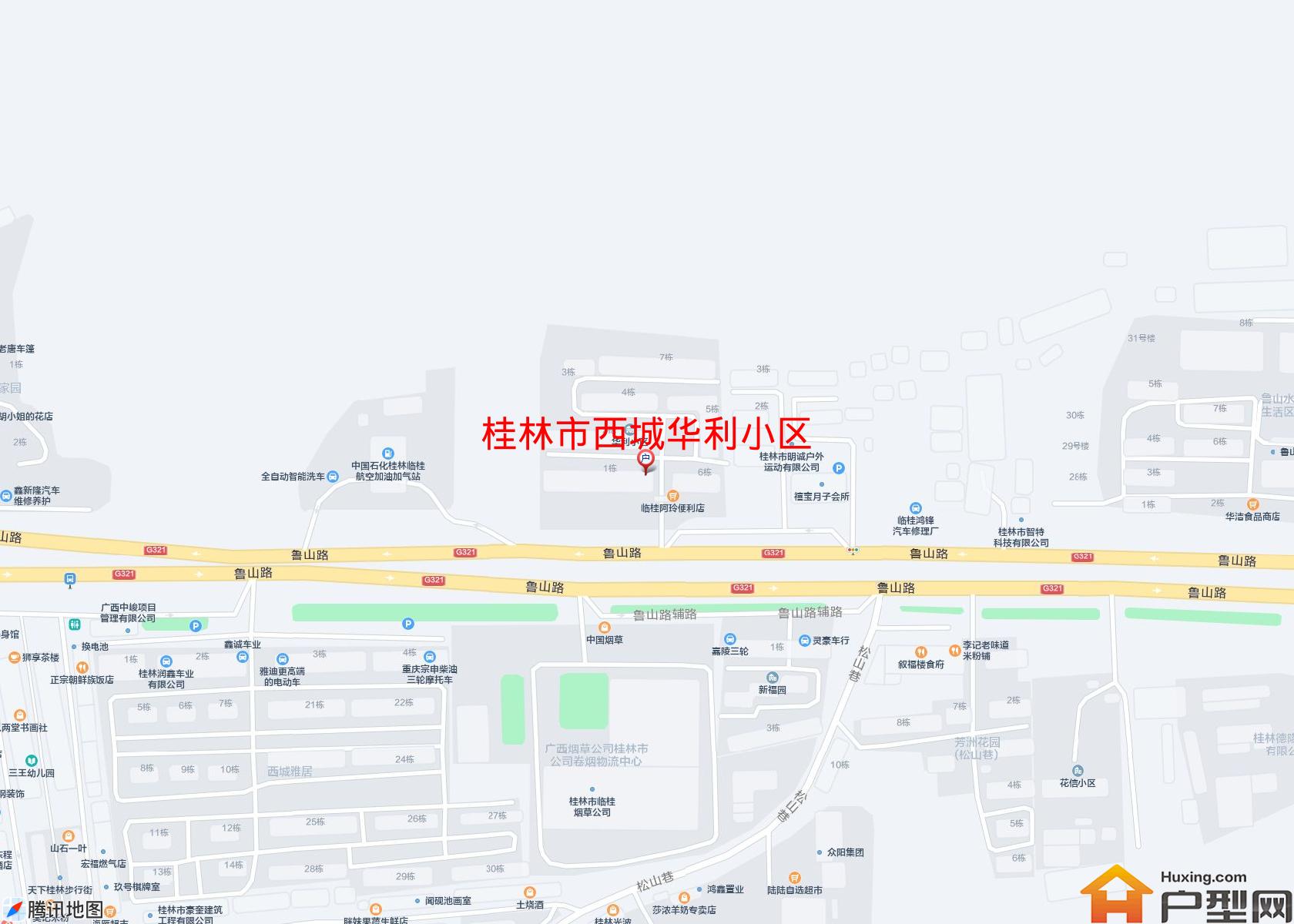 西城华利小区小区 - 户型网