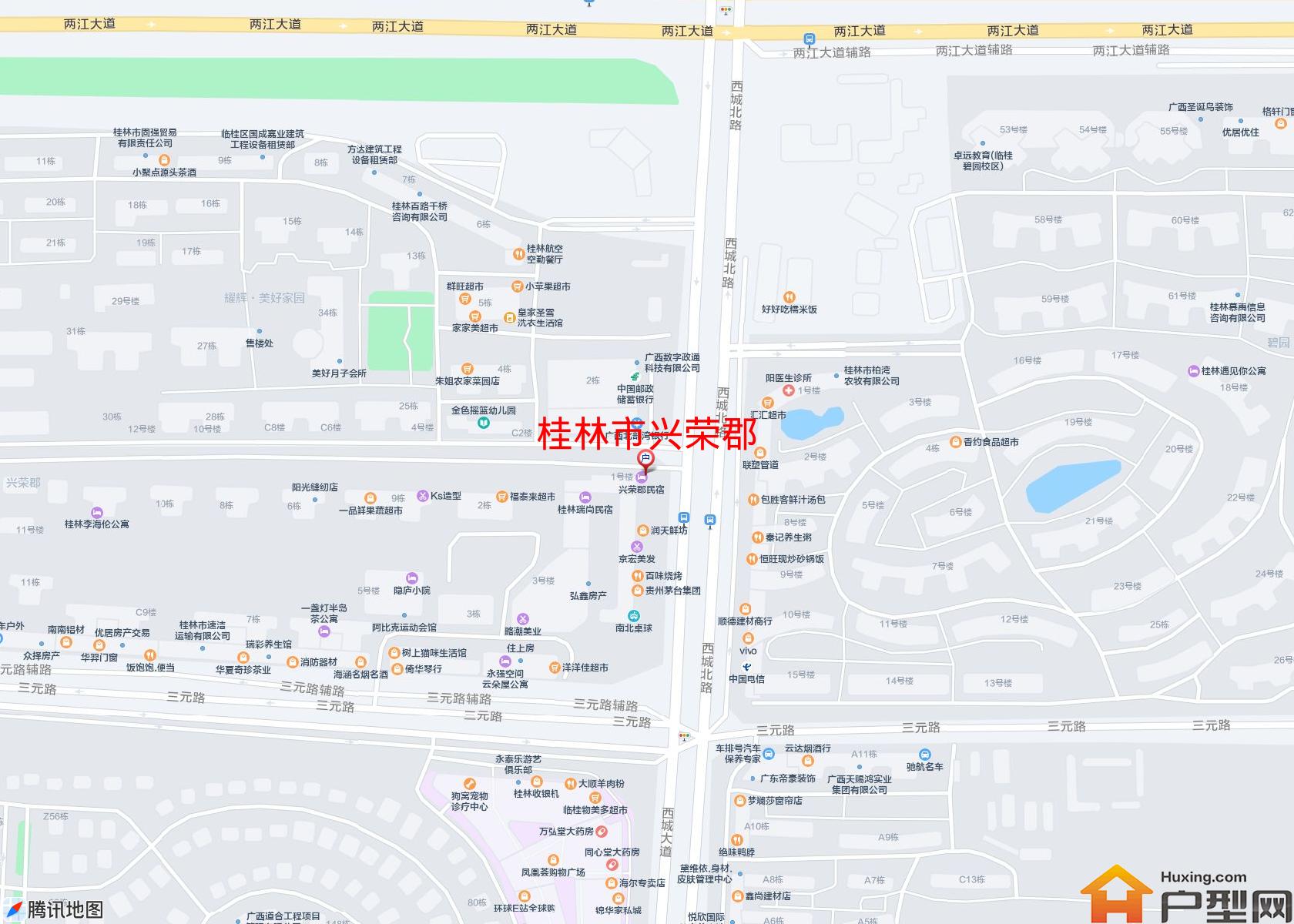 兴荣郡小区 - 户型网