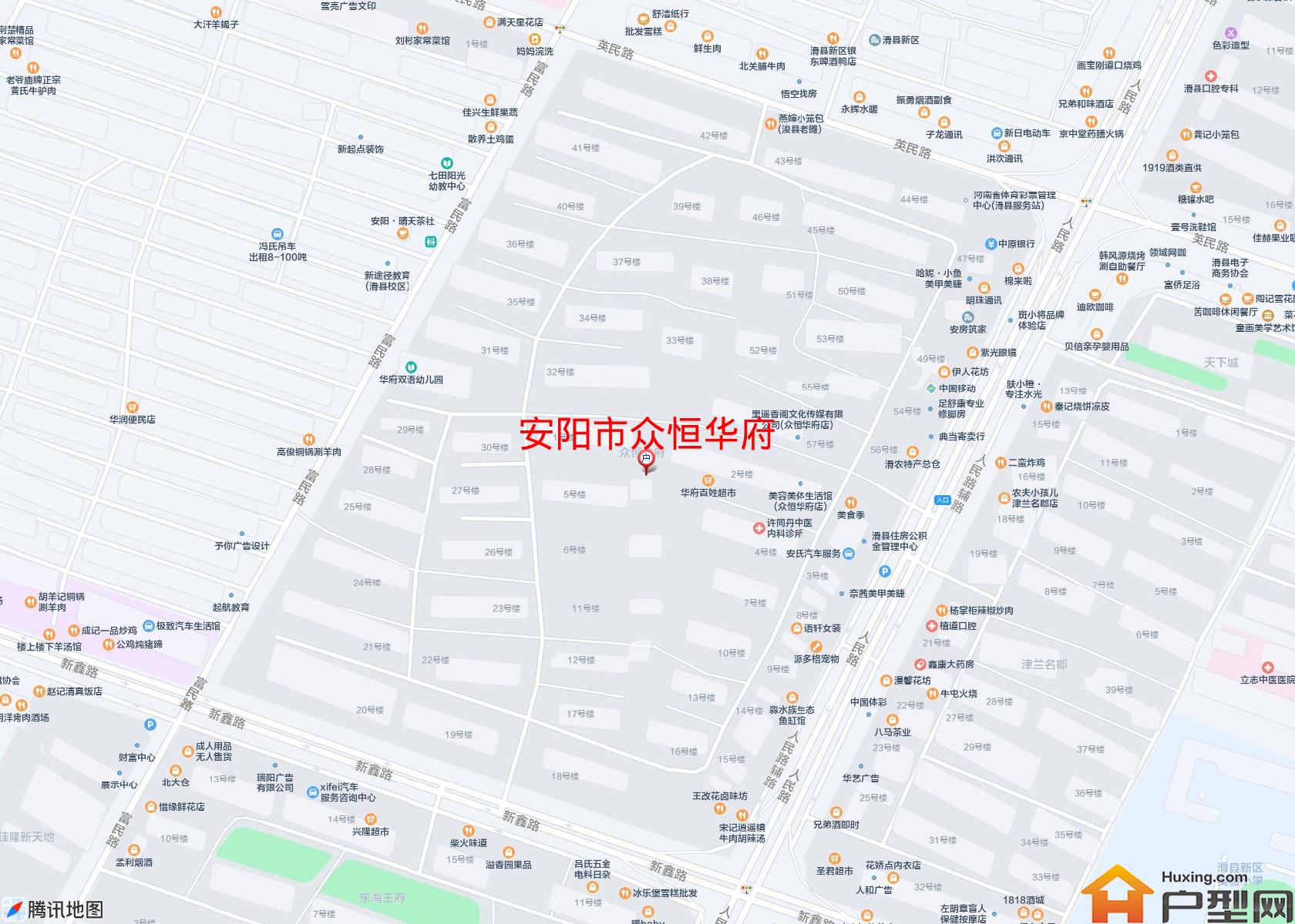 众恒华府小区 - 户型网