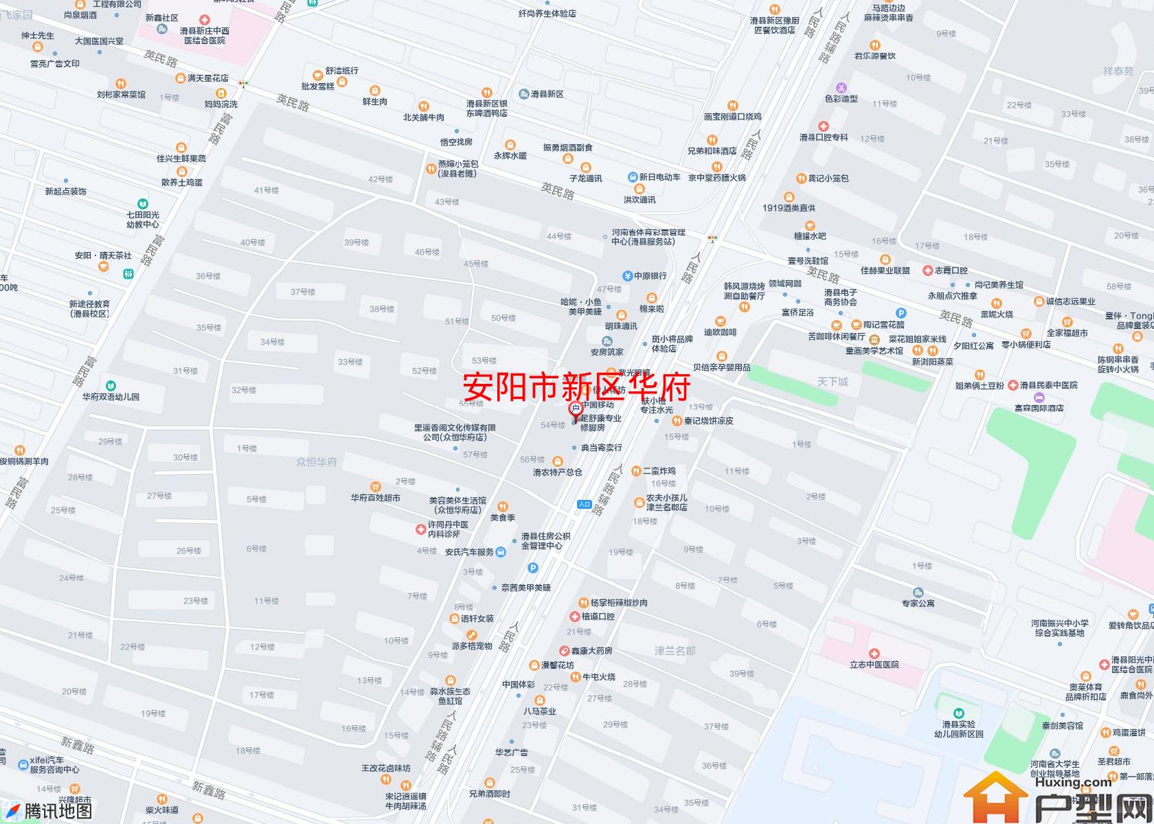 新区华府小区 - 户型网