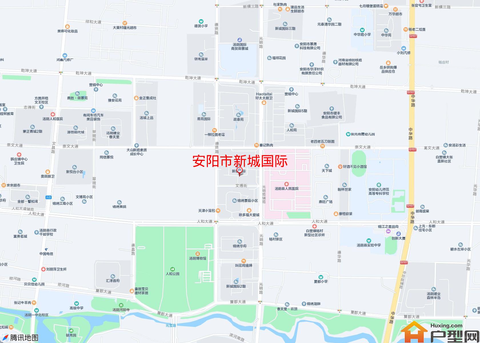 新城国际小区 - 户型网