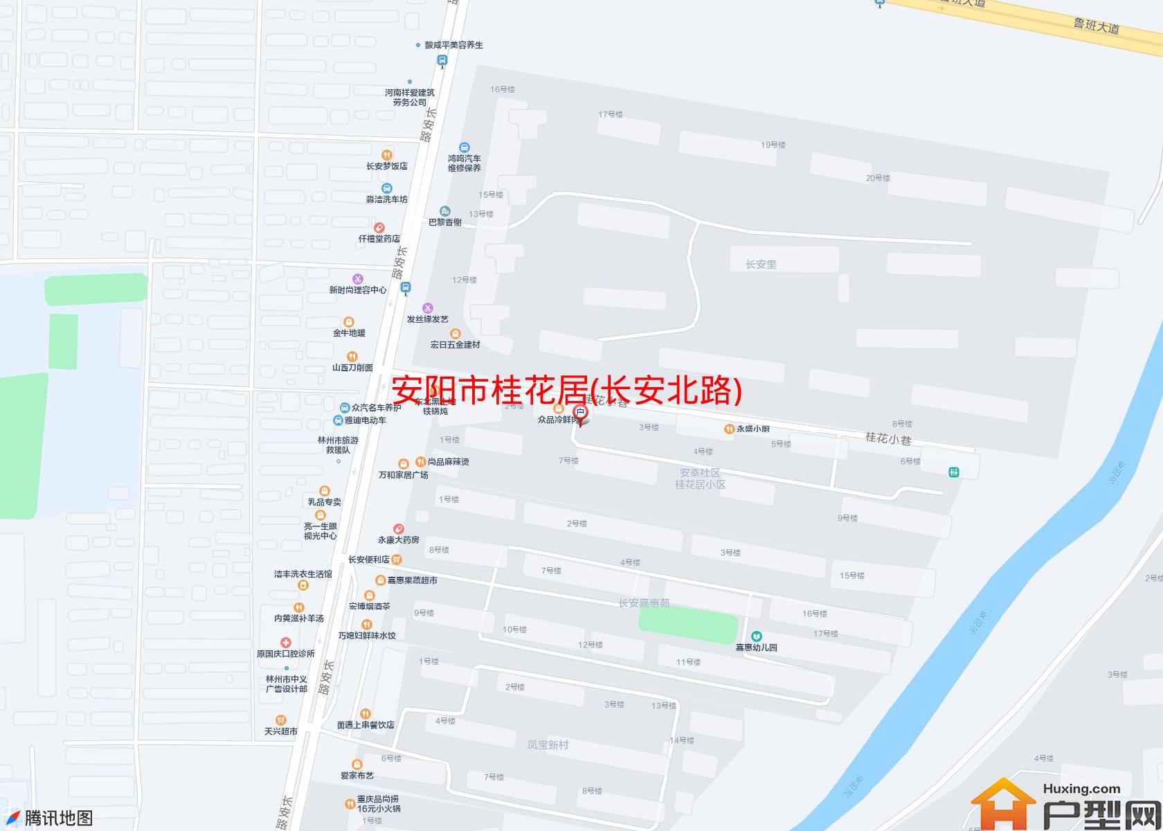 桂花居(长安北路)小区 - 户型网