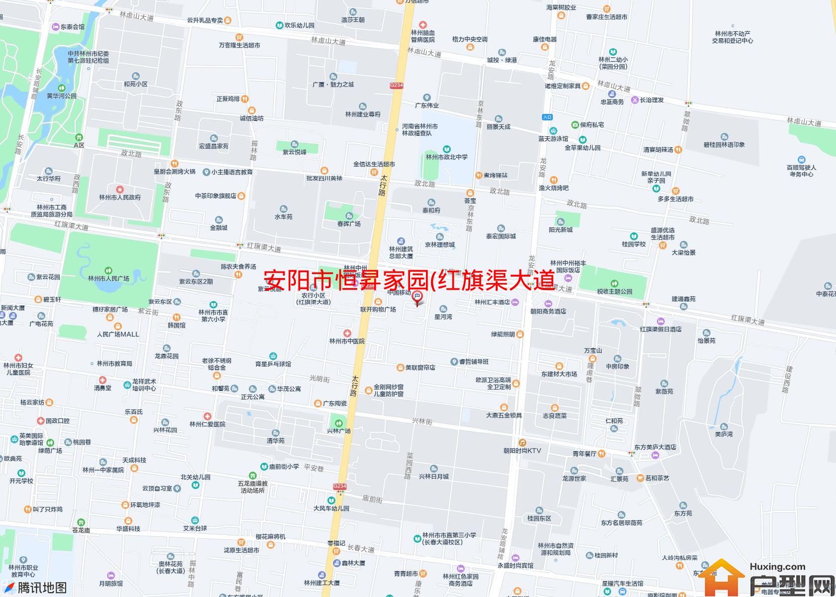 恒昇家园(红旗渠大道)小区 - 户型网