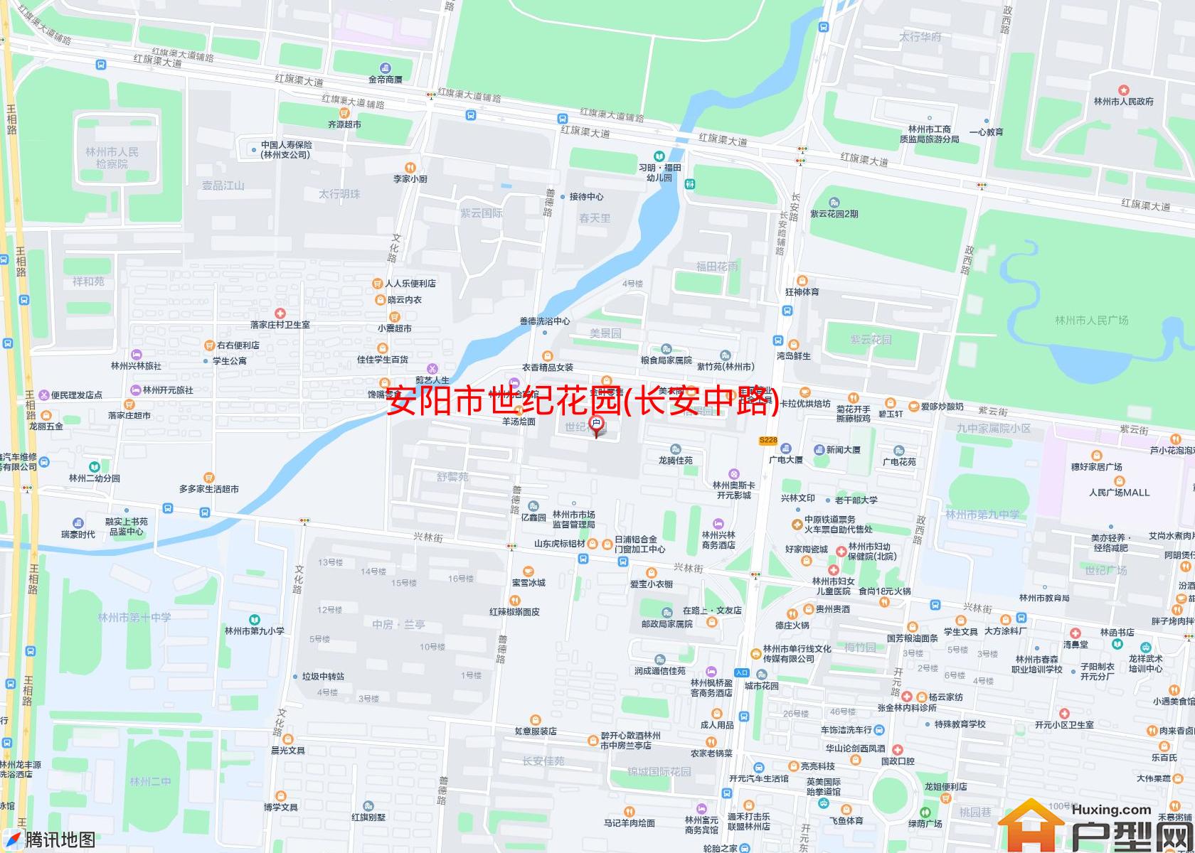 世纪花园(长安中路)小区 - 户型网