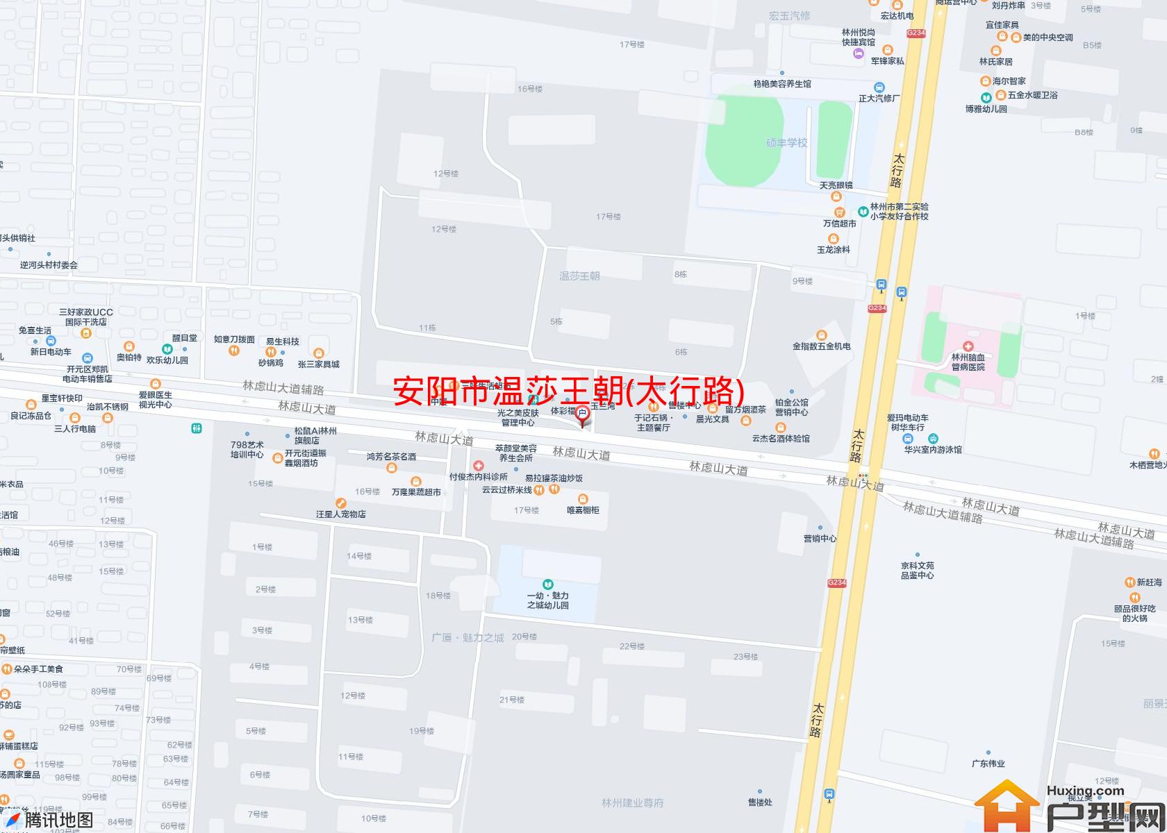 温莎王朝(太行路)小区 - 户型网