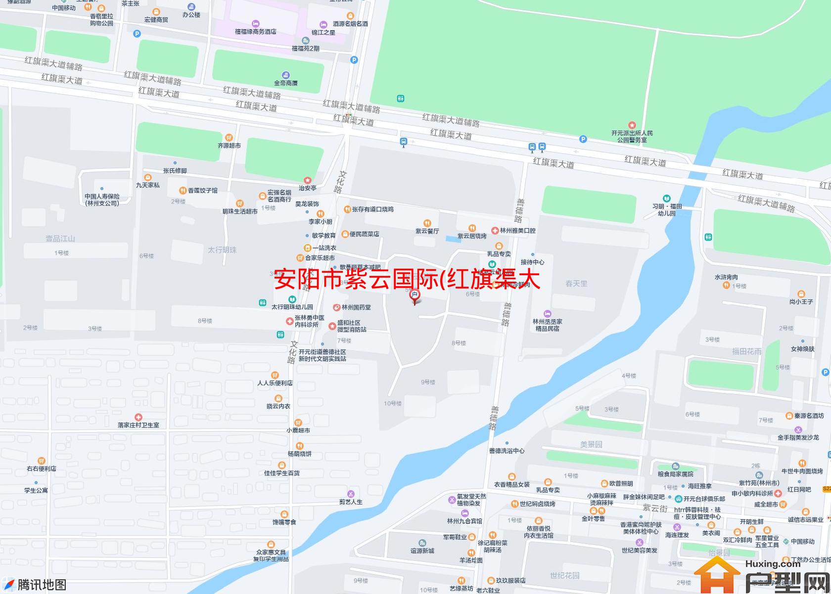 紫云国际( 红旗渠大道88号)小区 - 户型网