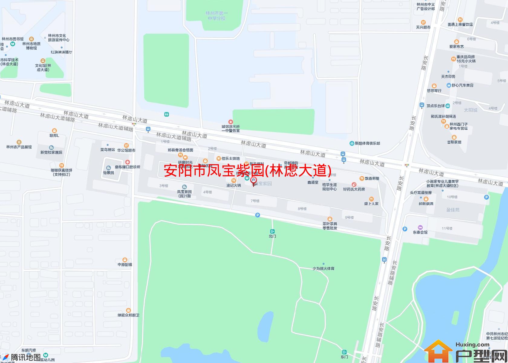 凤宝紫园(林虑大道)小区 - 户型网