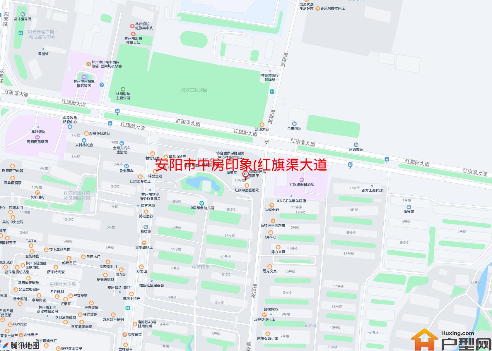 中房印象(红旗渠大道4号)小区 - 户型网