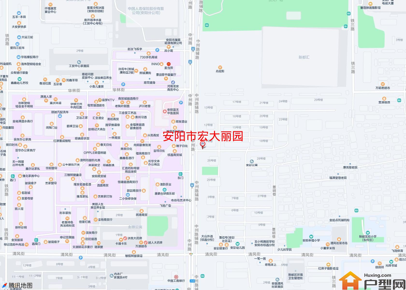 宏大丽园小区 - 户型网