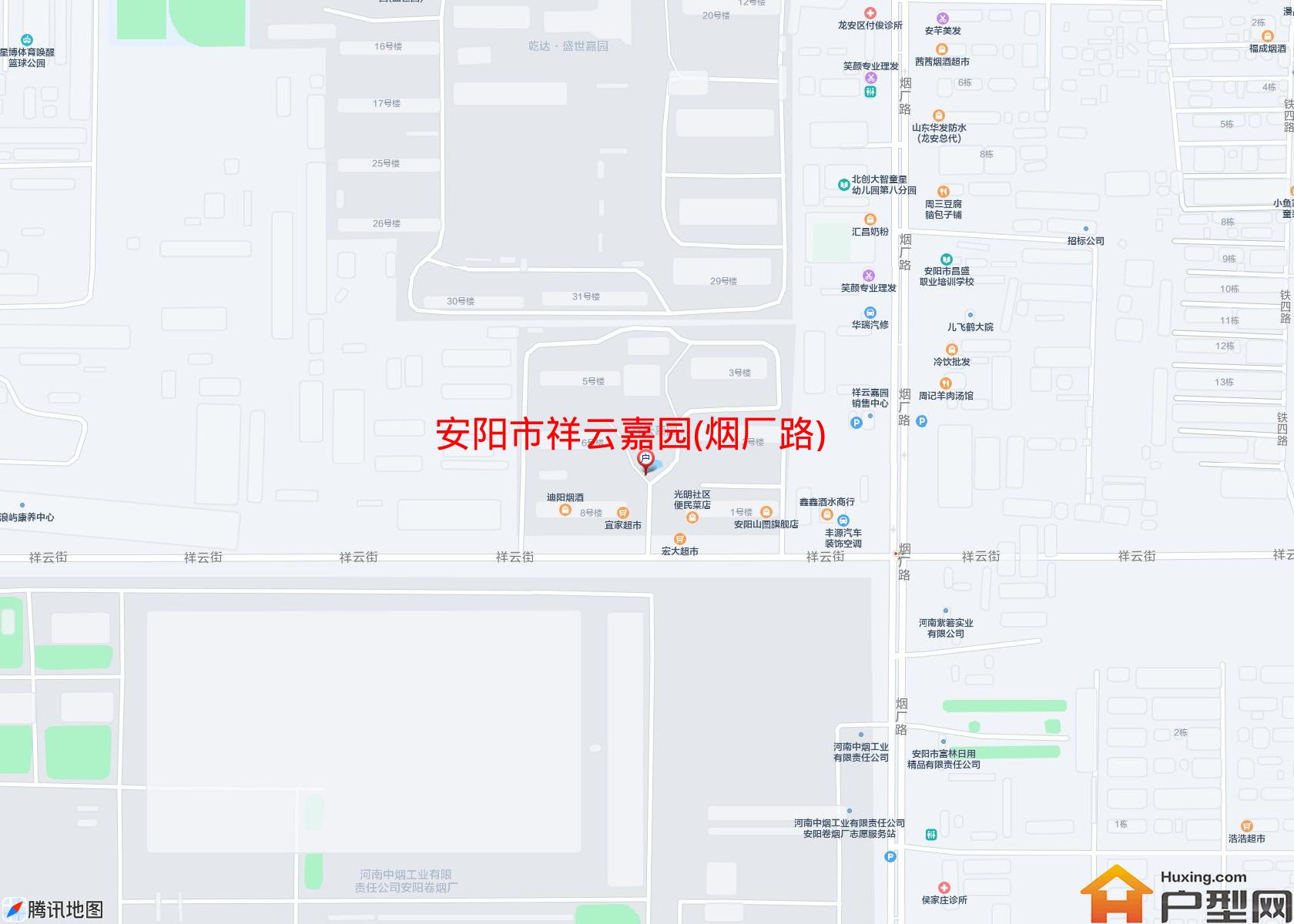 祥云嘉园(烟厂路)小区 - 户型网