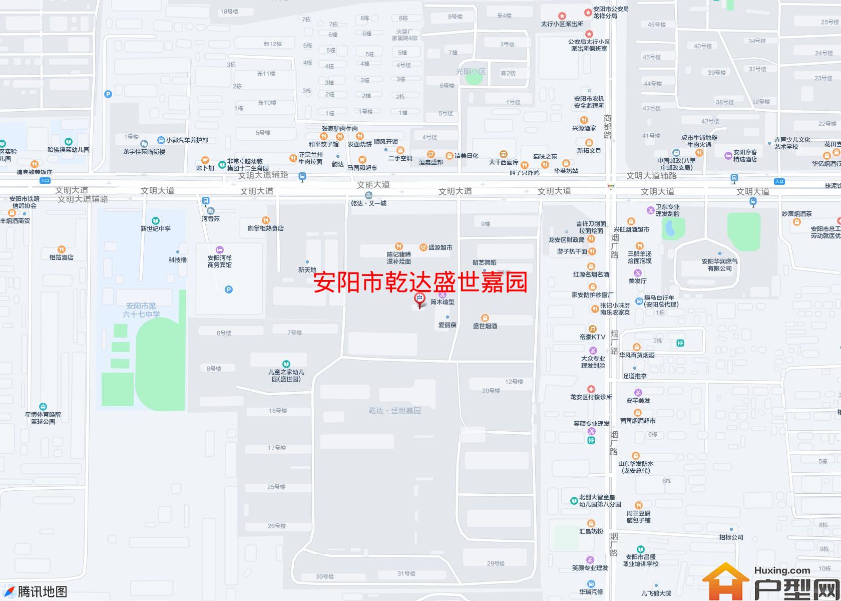 乾达盛世嘉园小区 - 户型网