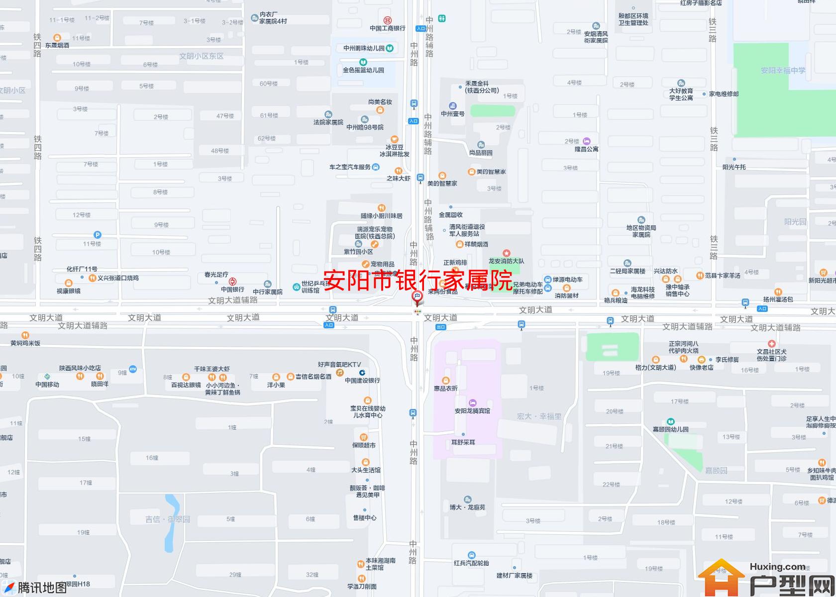 银行家属院小区 - 户型网
