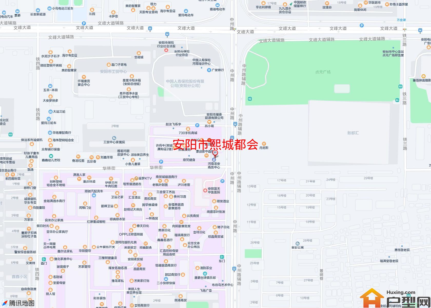 熙城都会小区 - 户型网