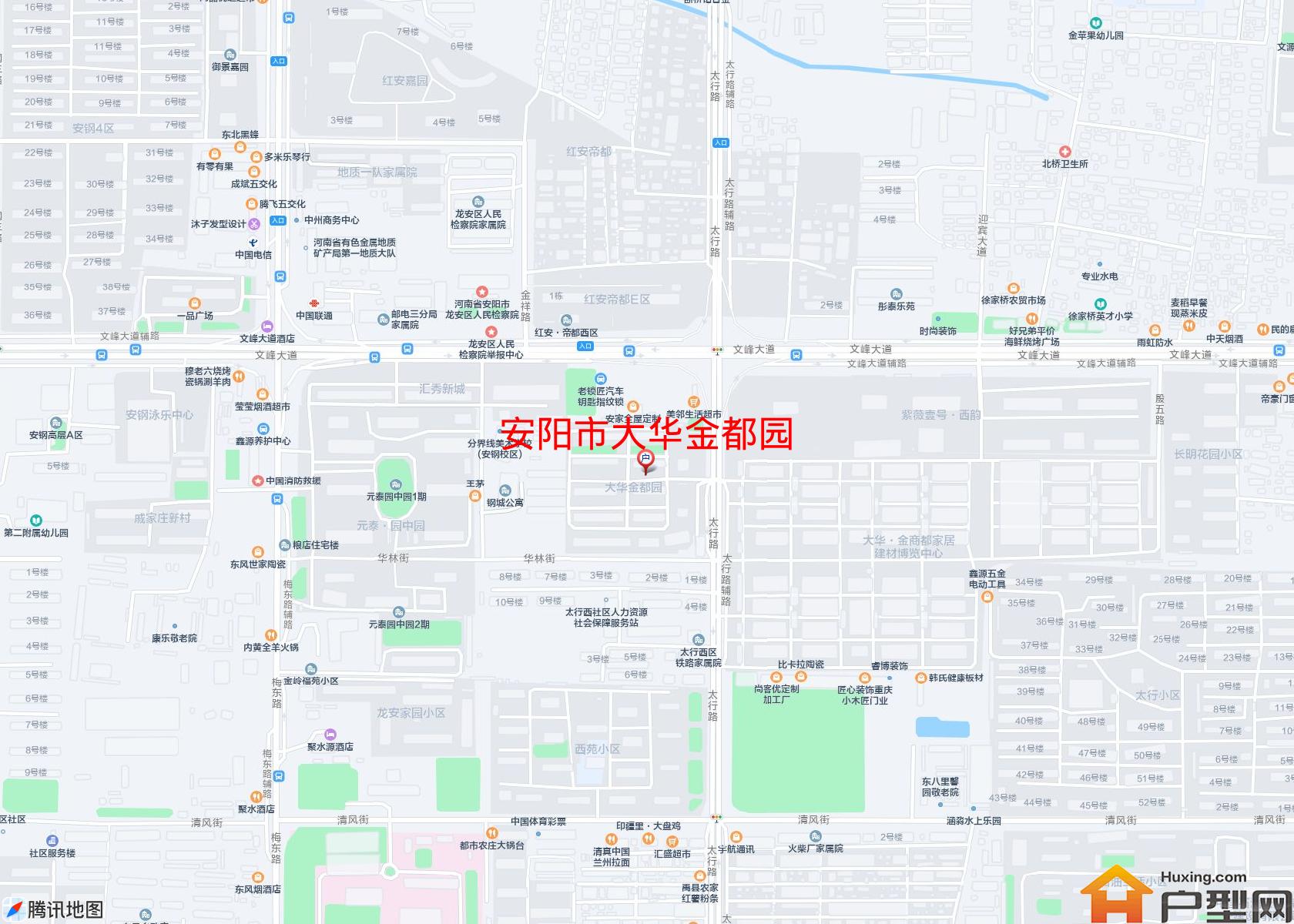 大华金都园小区 - 户型网