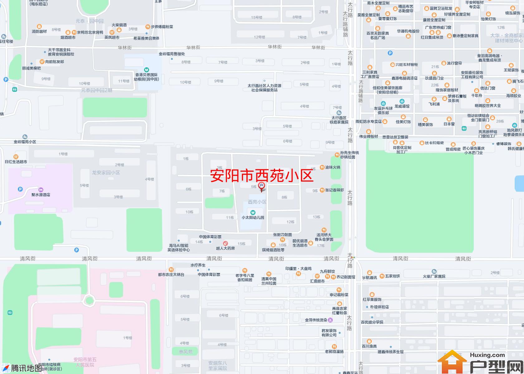 西苑小区小区 - 户型网