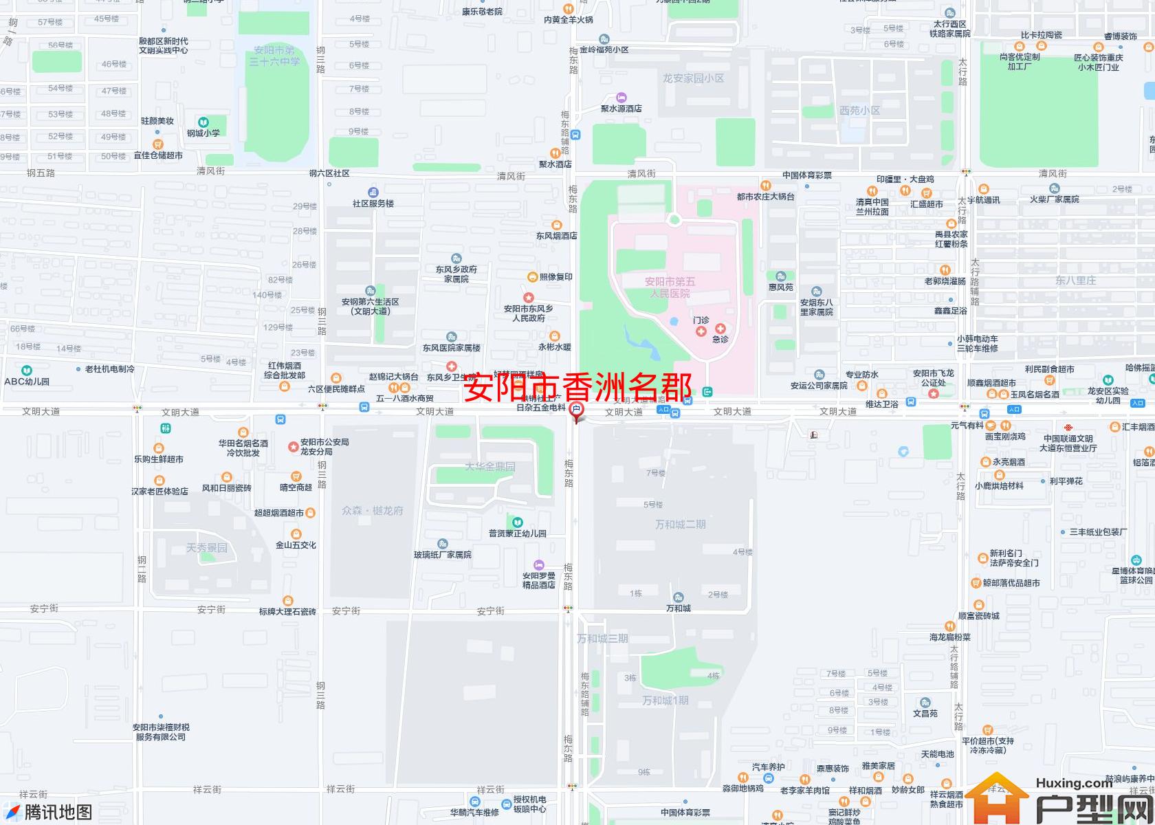 香洲名郡小区 - 户型网