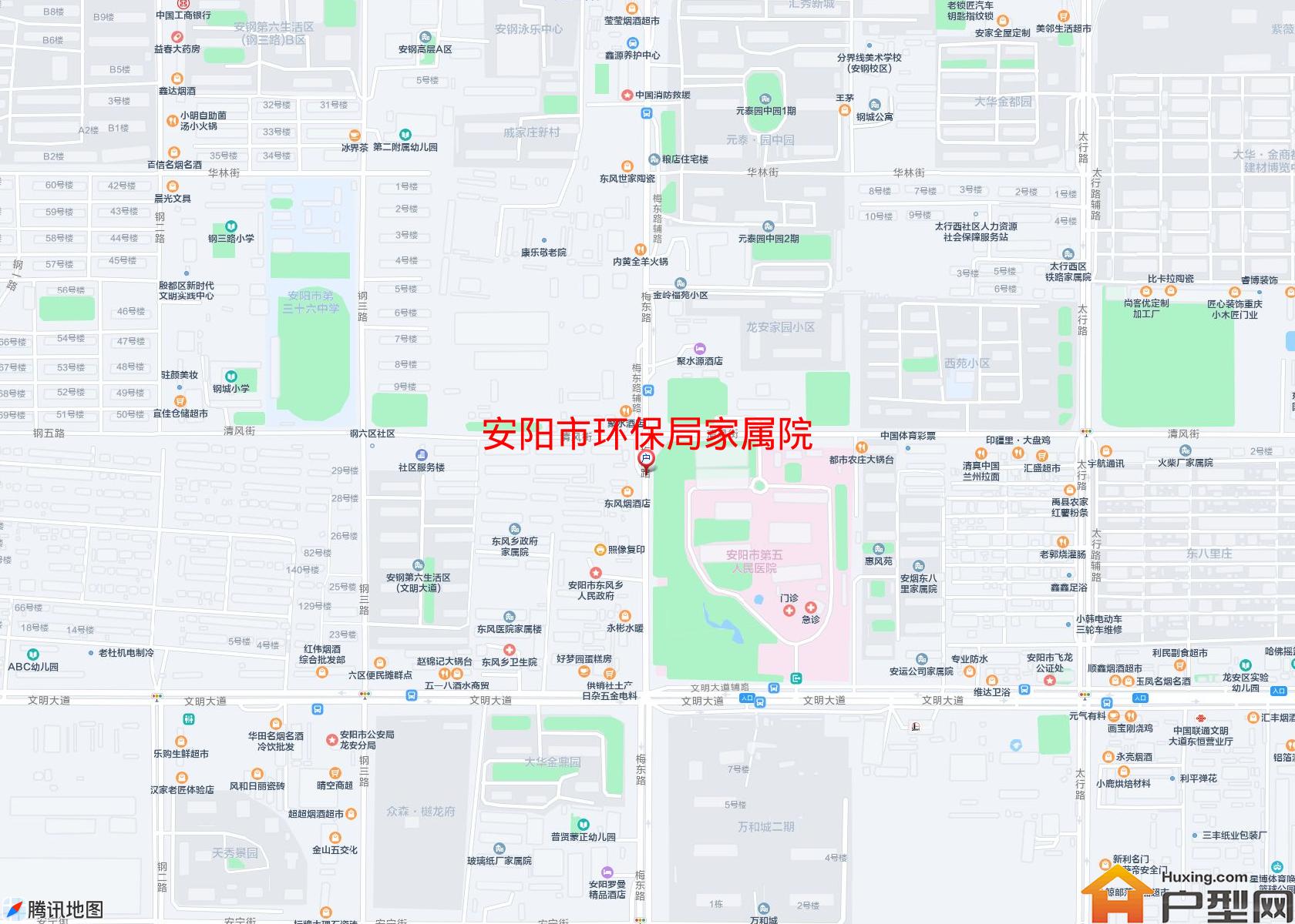 环保局家属院小区 - 户型网