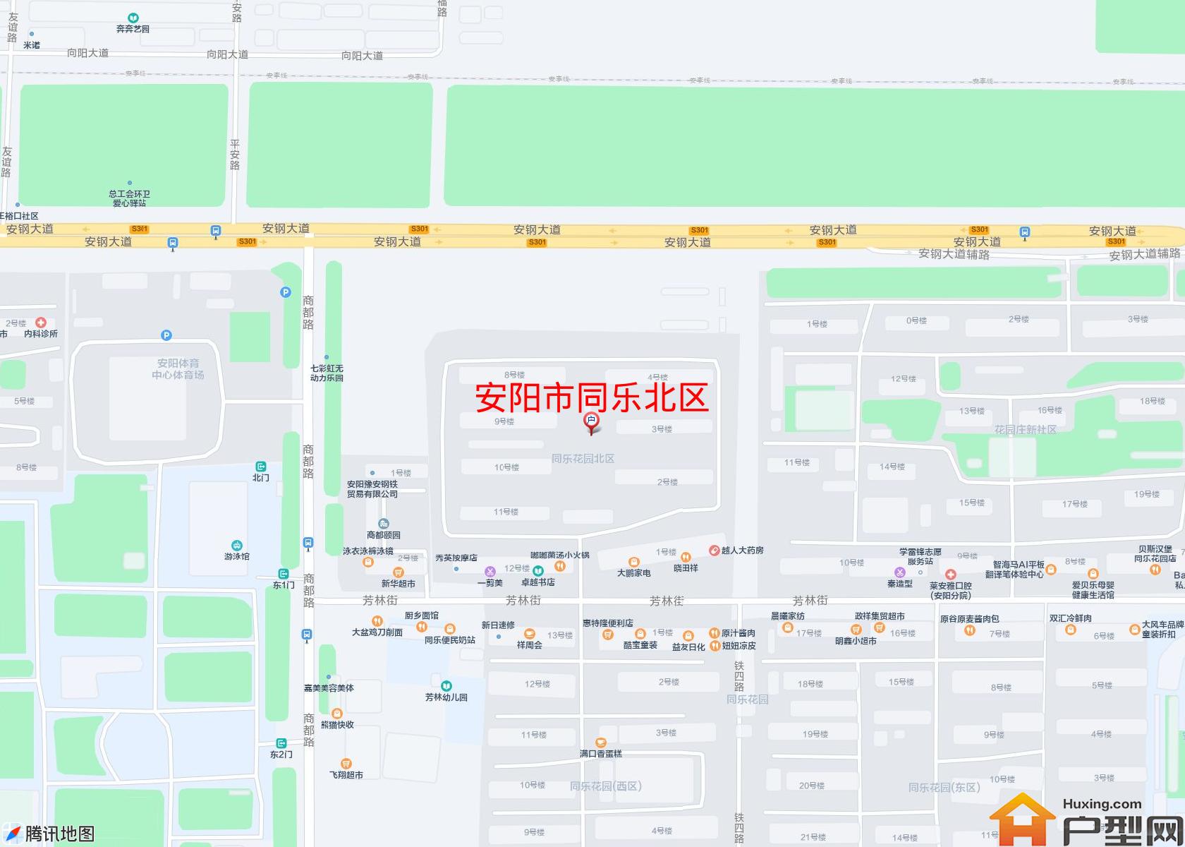 同乐北区小区 - 户型网