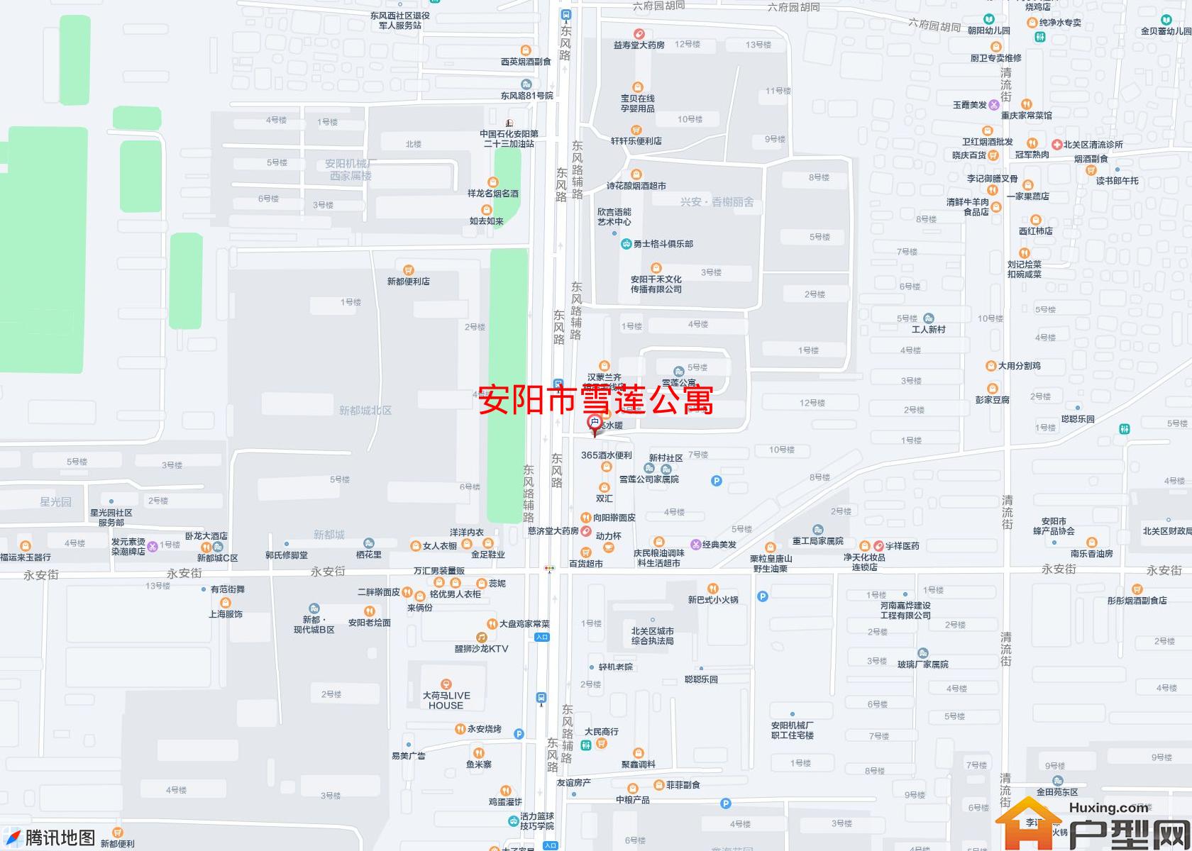 雪莲公寓小区 - 户型网