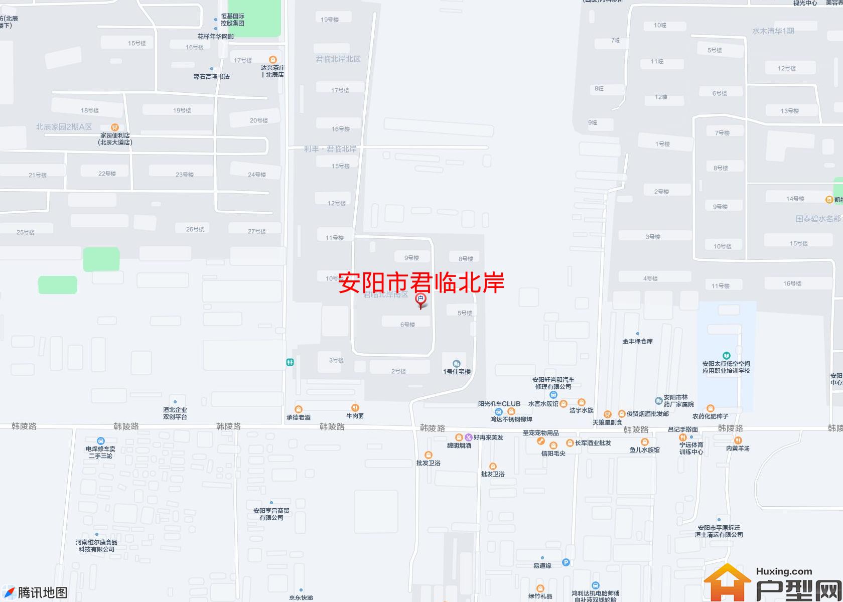 君临北岸小区 - 户型网
