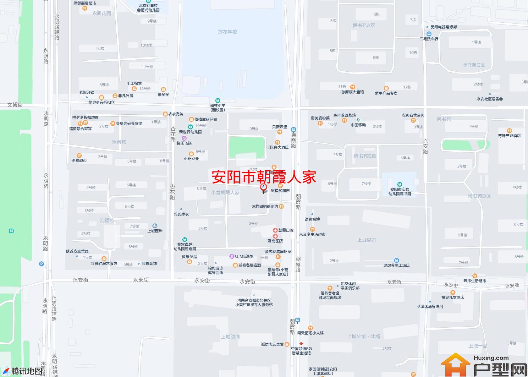 朝霞人家小区 - 户型网