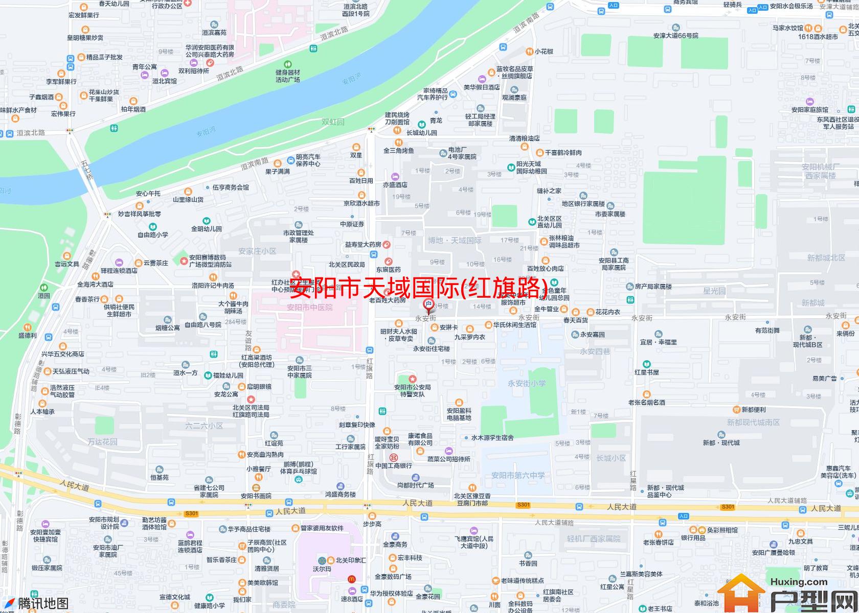 天域国际(红旗路)小区 - 户型网