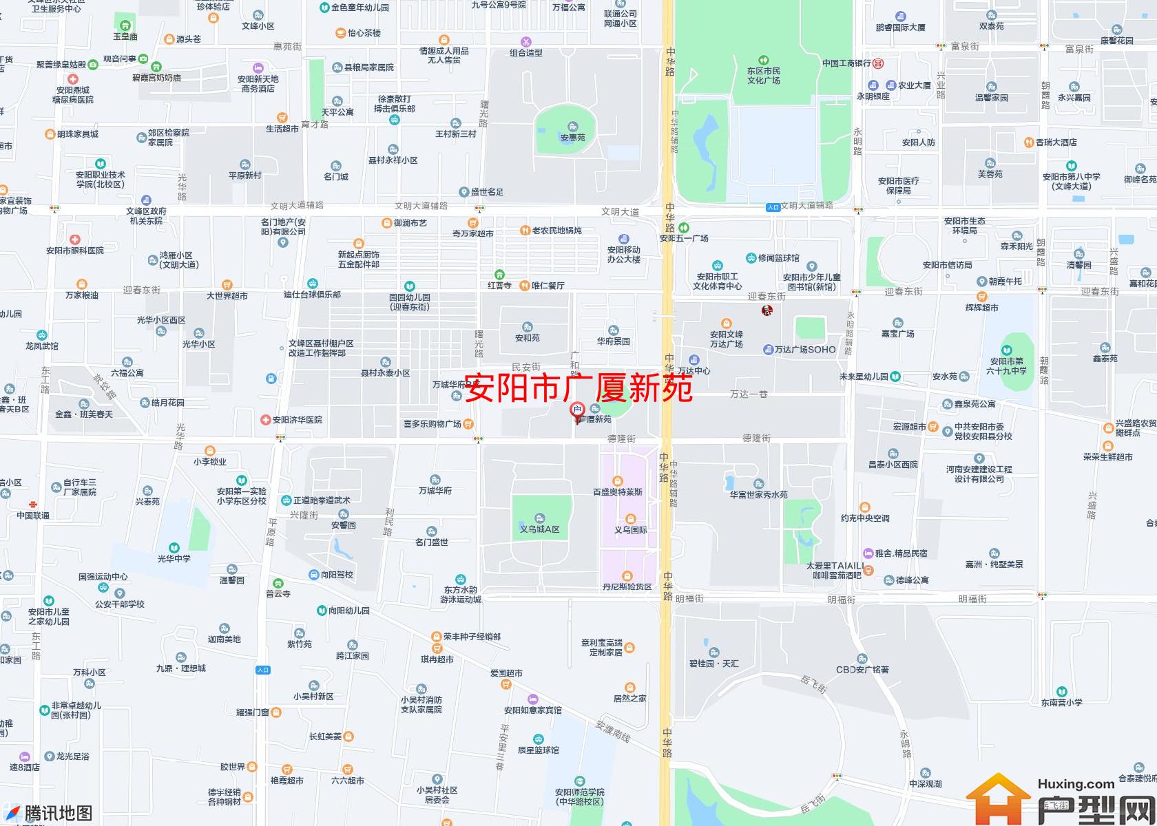 广厦新苑小区 - 户型网