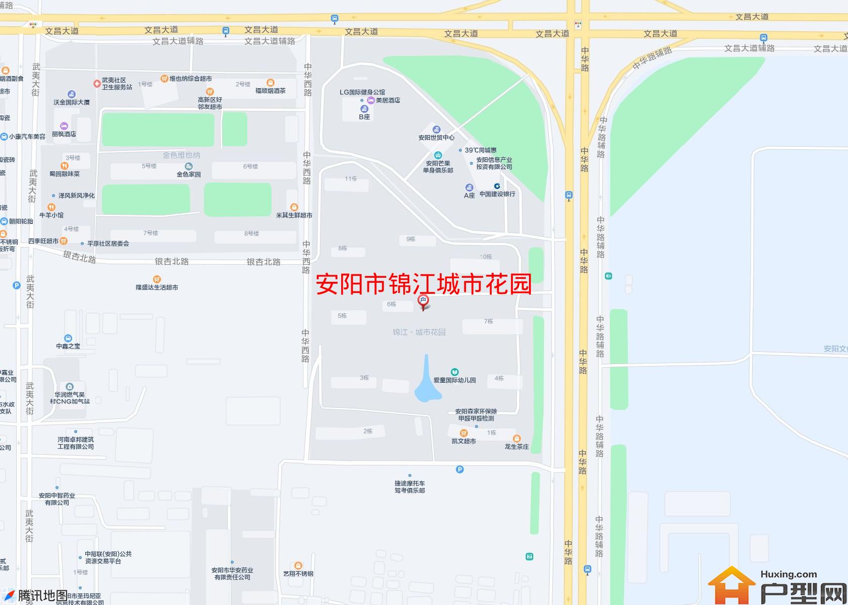 锦江城市花园小区 - 户型网