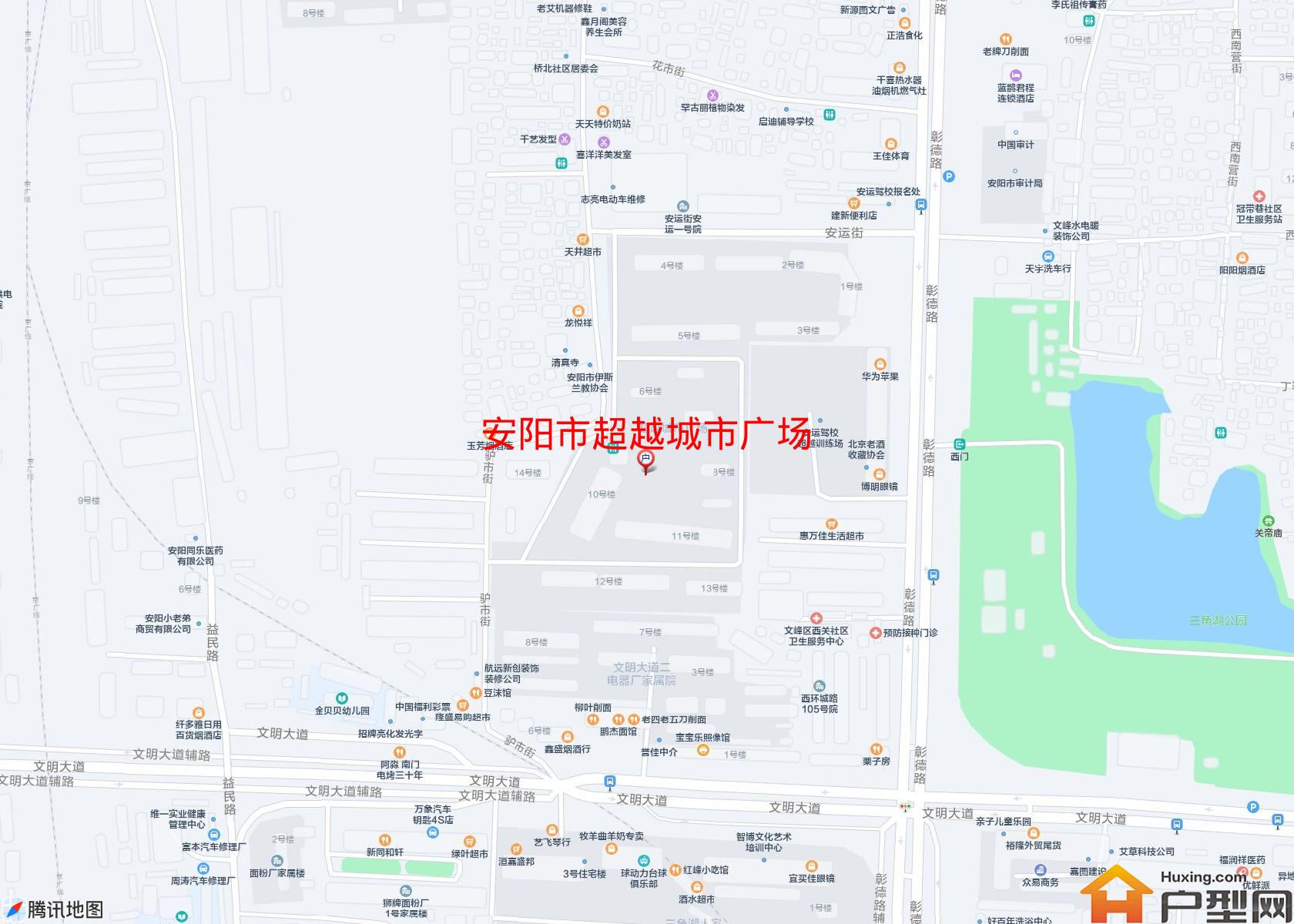 超越城市广场小区 - 户型网