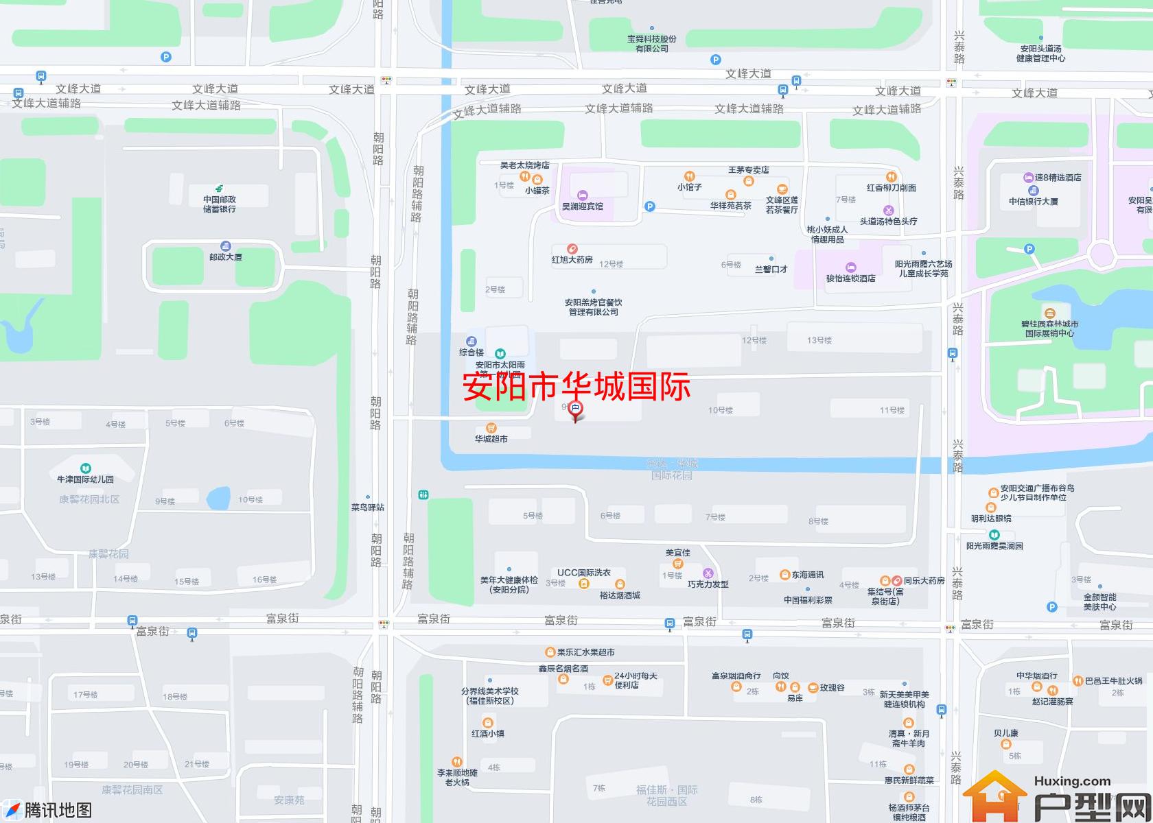 华城国际小区 - 户型网