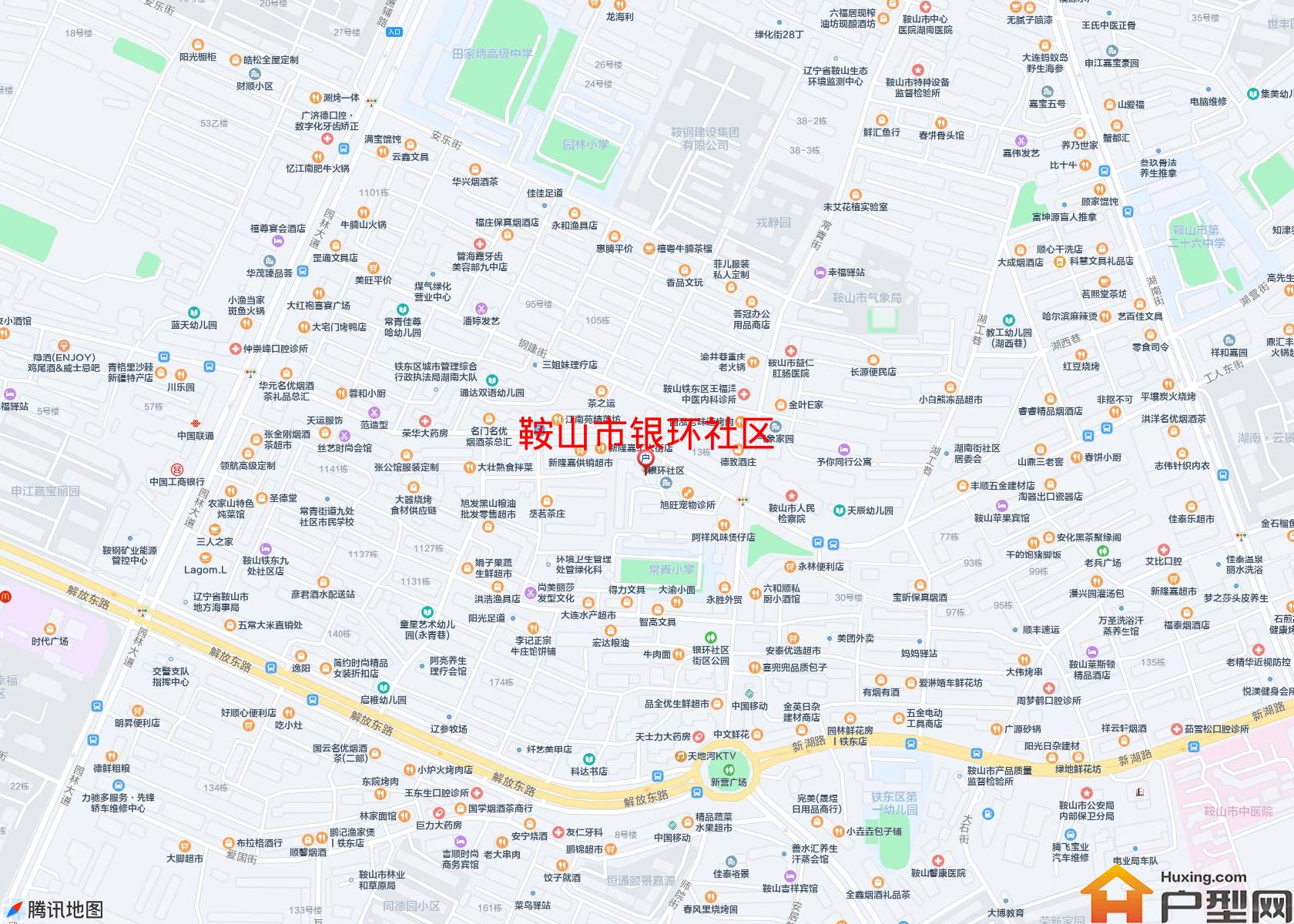 银环社区小区 - 户型网