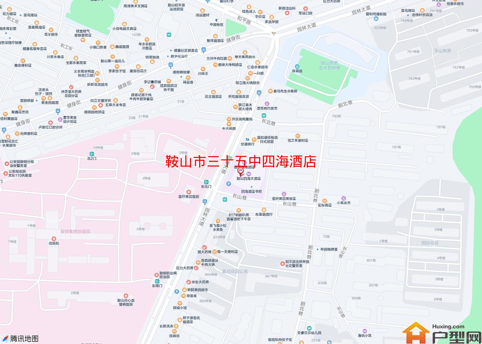 三十五中四海酒店小区 - 户型网