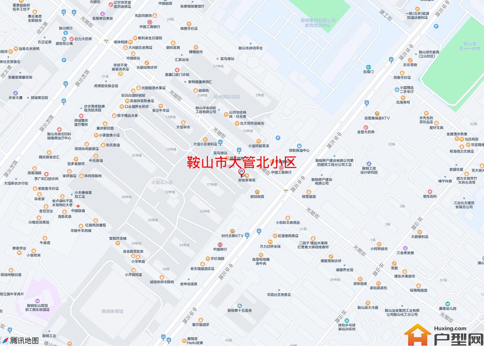 大管北小区小区 - 户型网