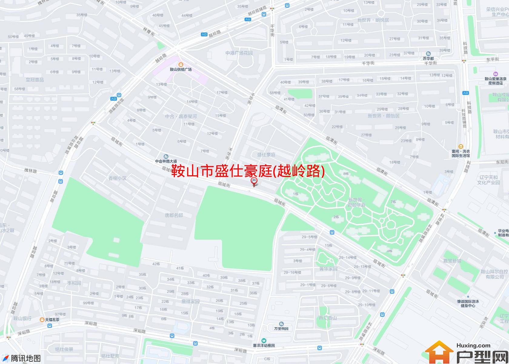 盛仕豪庭(越岭路)小区 - 户型网
