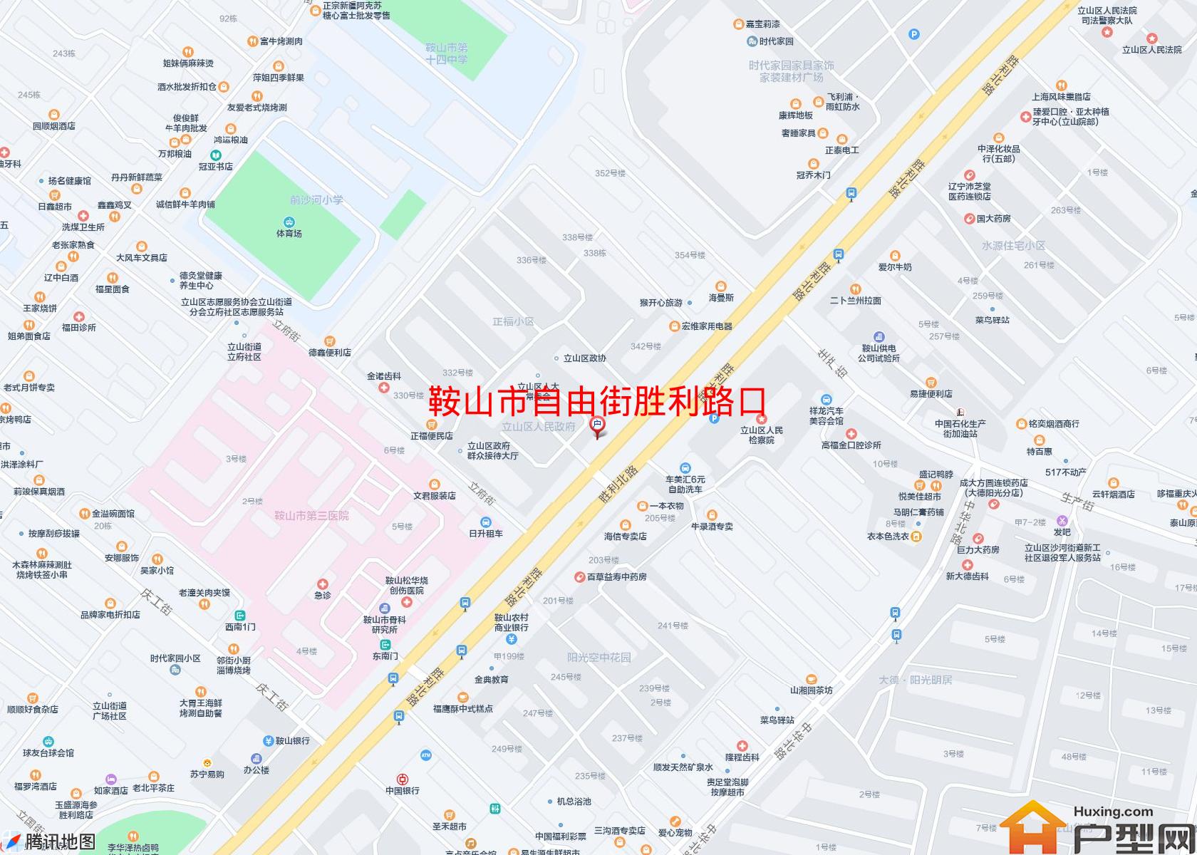 自由街胜利路口小区 - 户型网