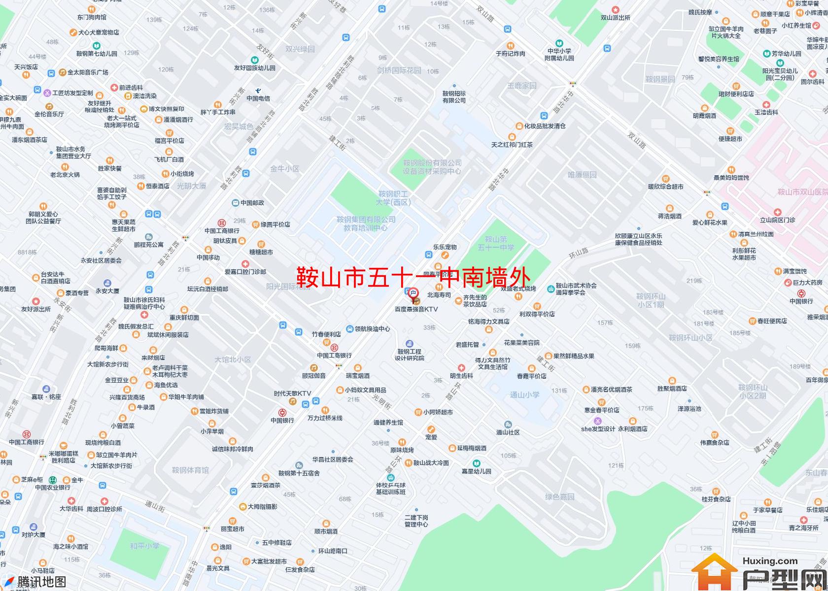 五十一中南墙外小区 - 户型网