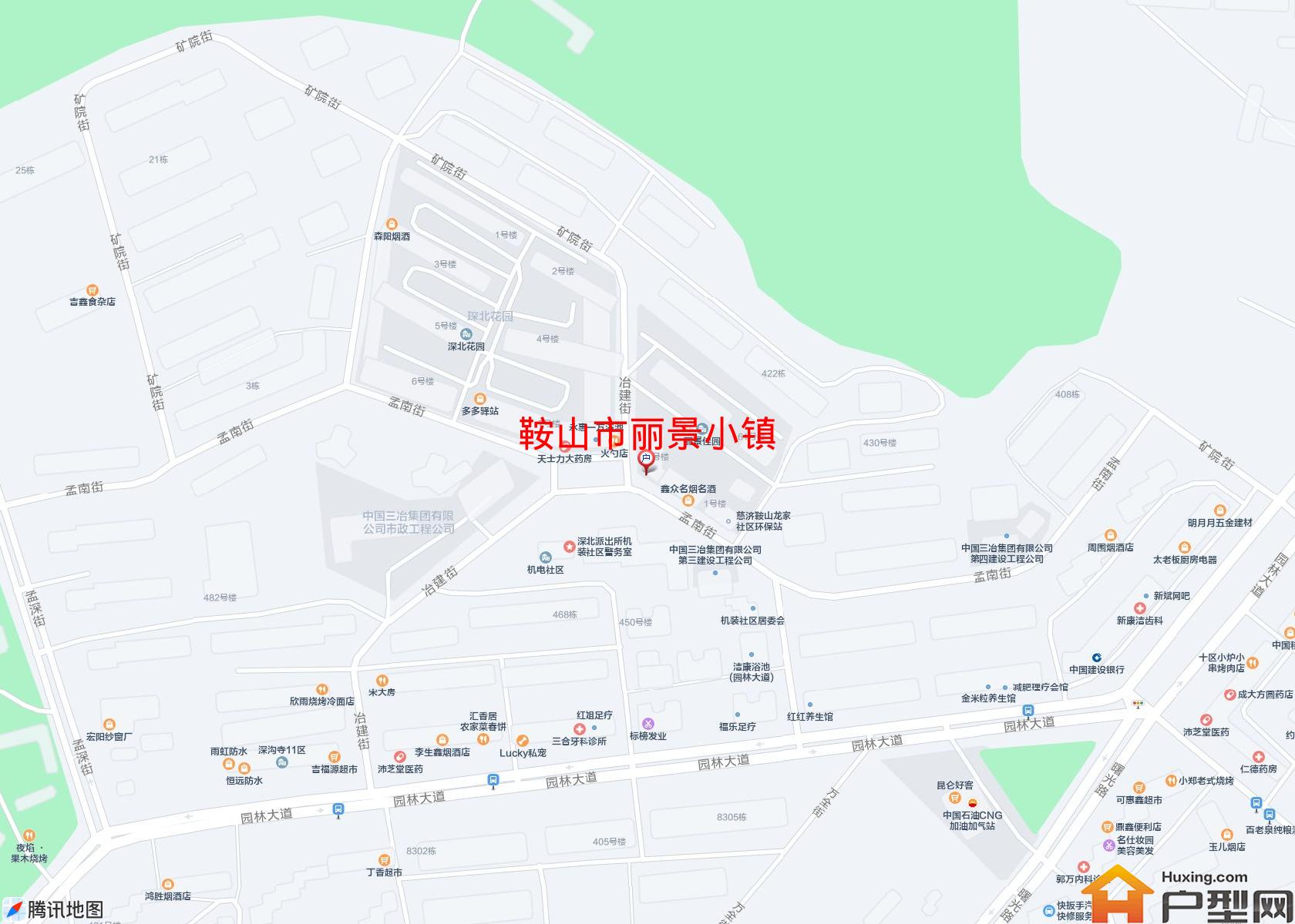 丽景小镇小区 - 户型网