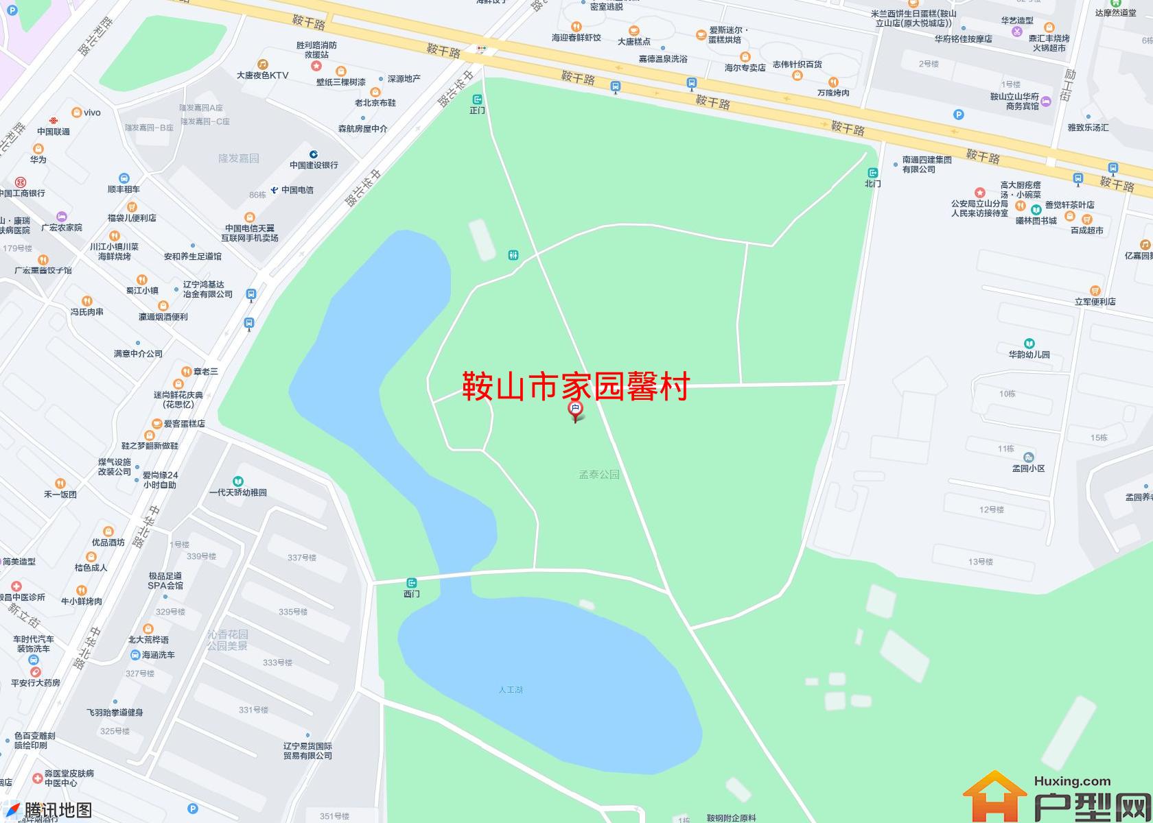 家园馨村小区 - 户型网