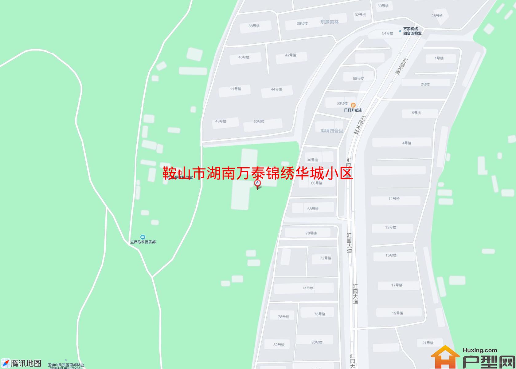 湖南万泰锦绣华城小区小区 - 户型网