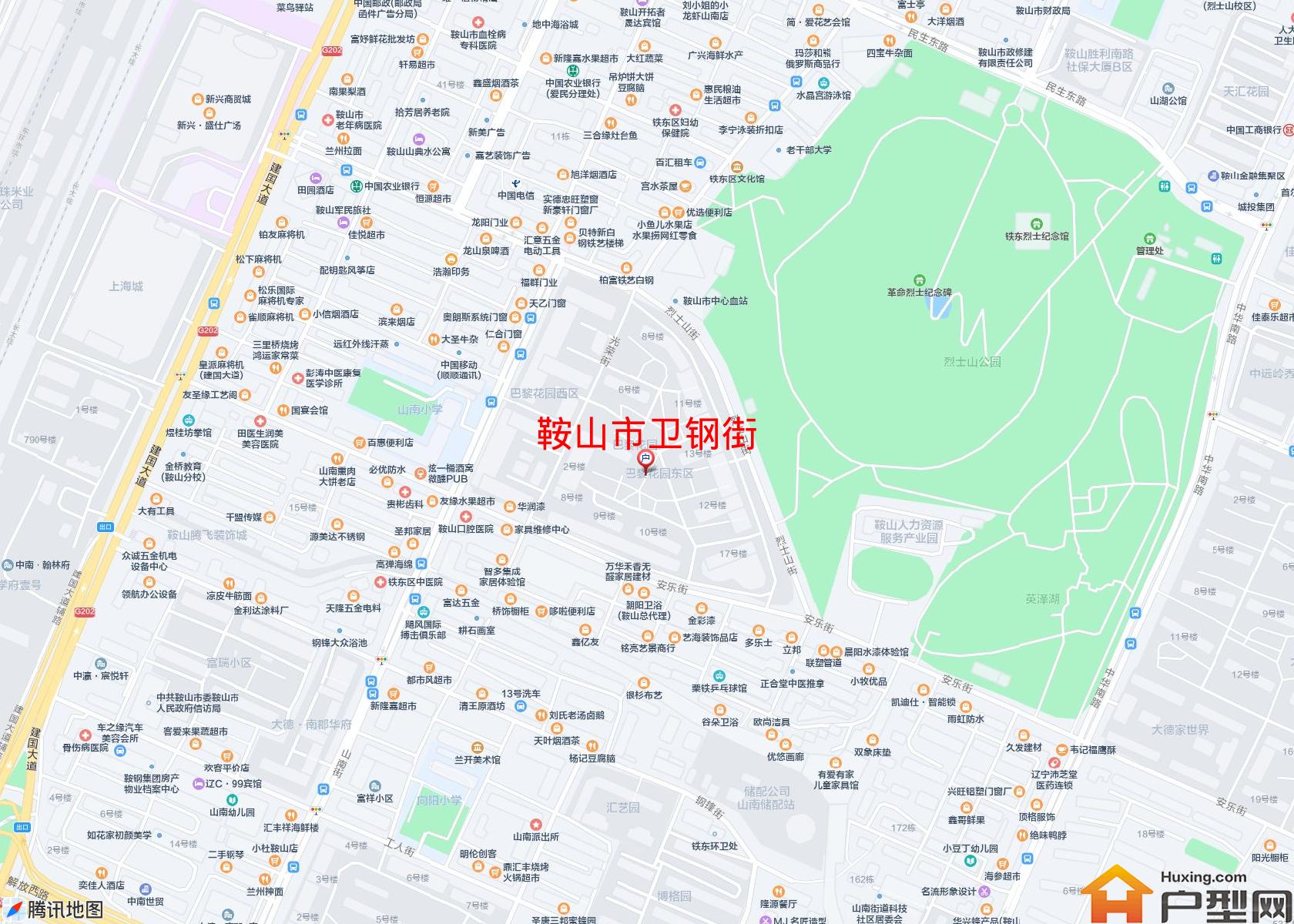 卫钢街小区 - 户型网