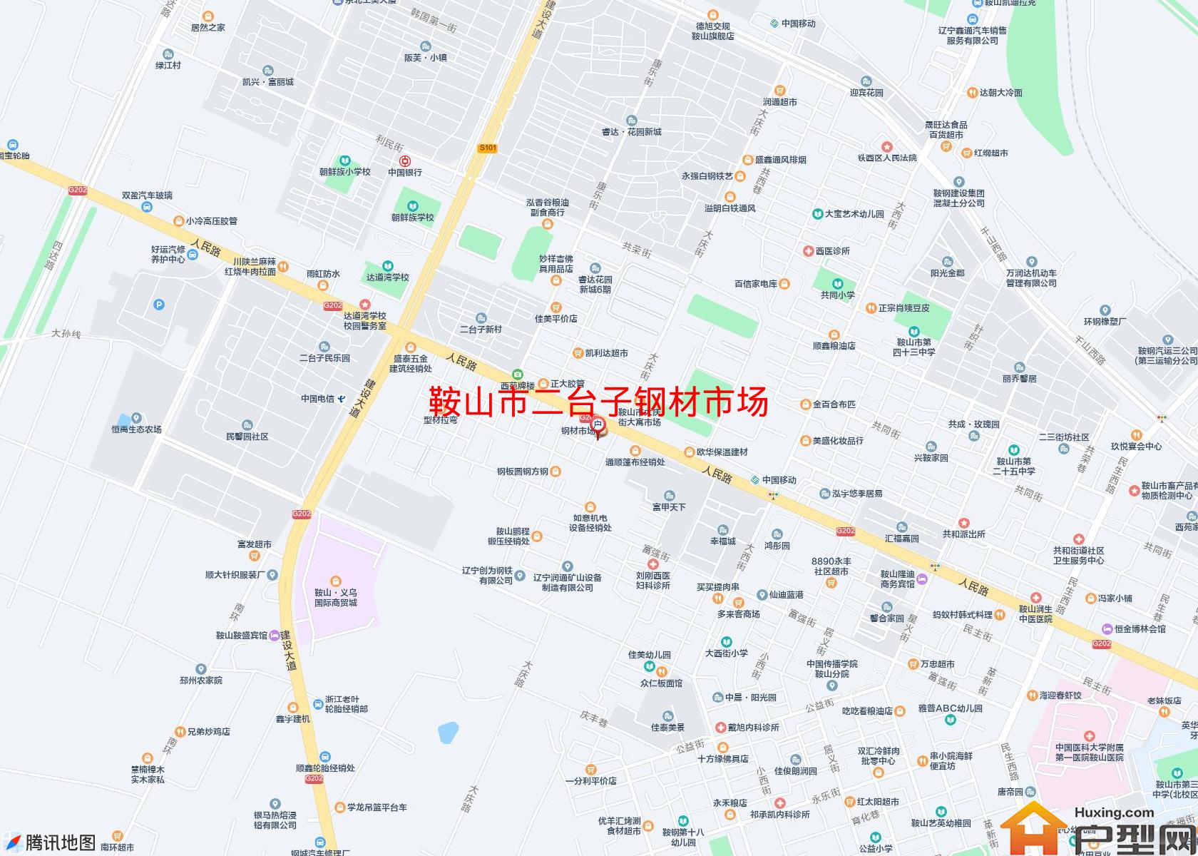 二台子钢材市场小区 - 户型网