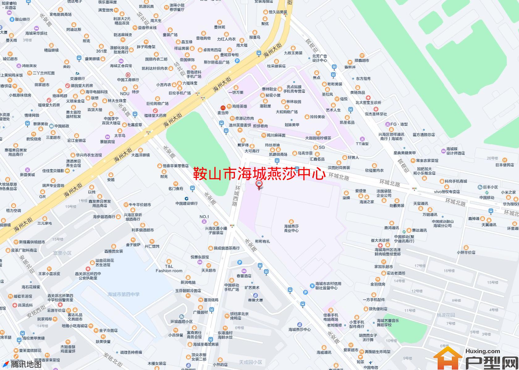 海城燕莎中心小区 - 户型网