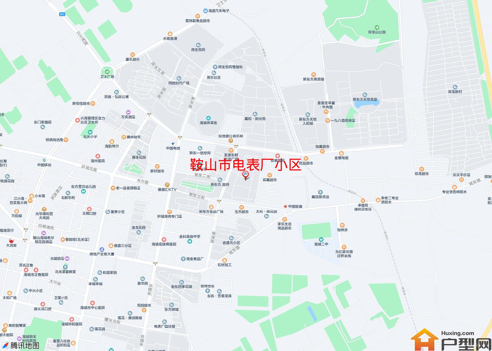 电表厂小区小区 - 户型网