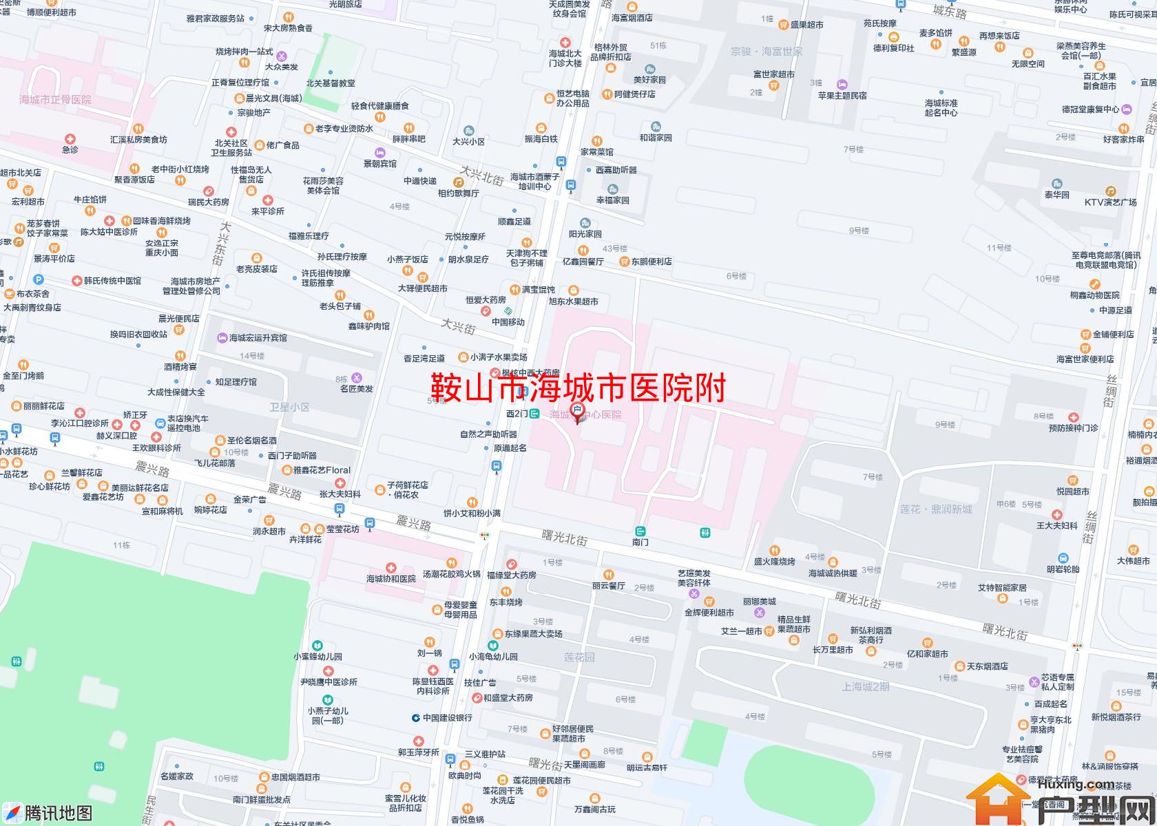 海城市医院附小区 - 户型网