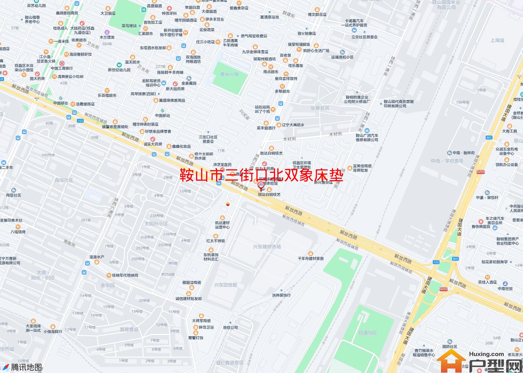 三街口北双象床垫小区 - 户型网