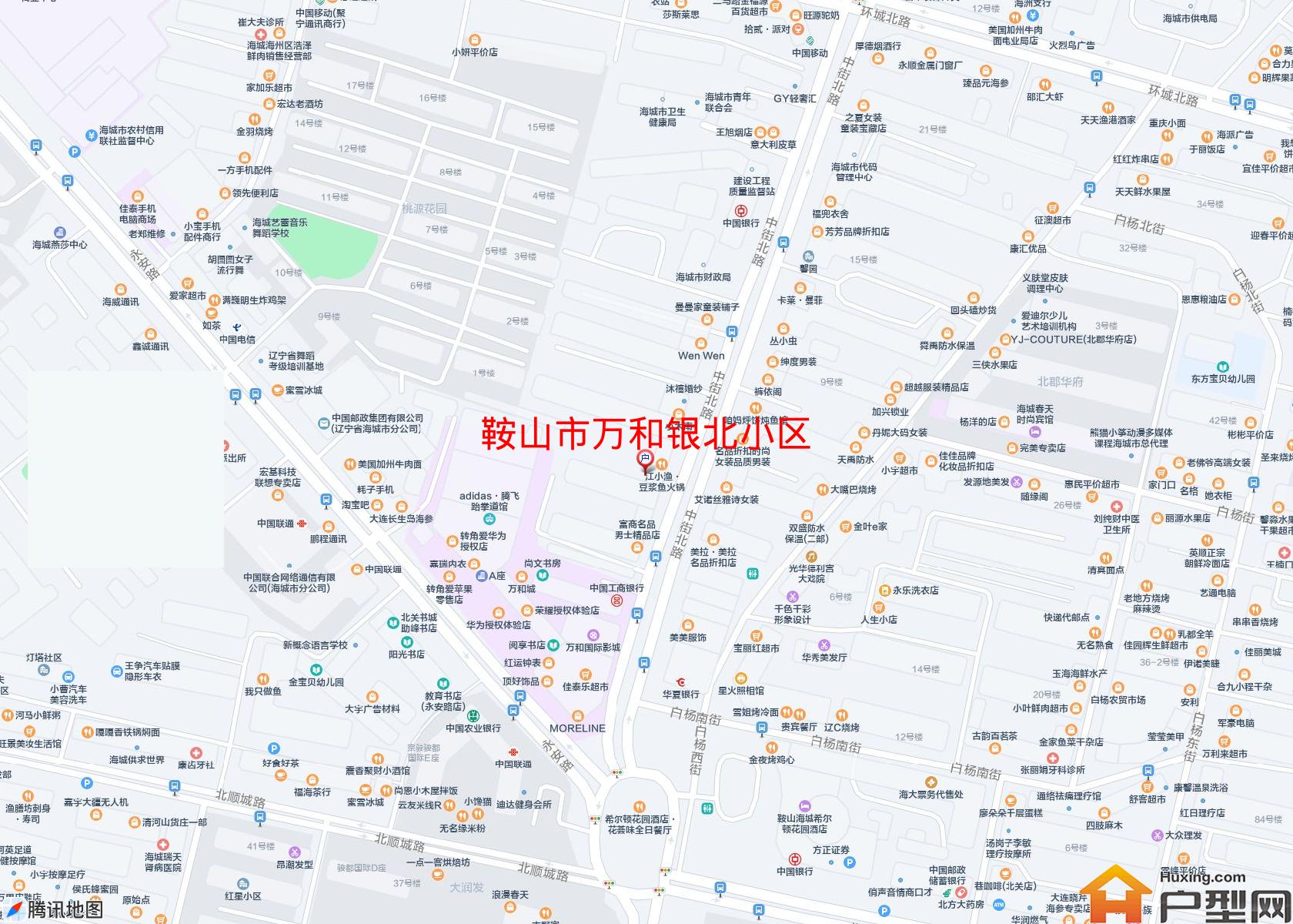 万和银北小区小区 - 户型网