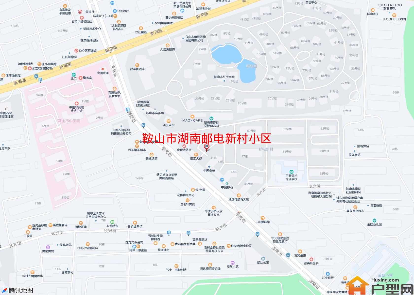 湖南邮电新村小区小区 - 户型网