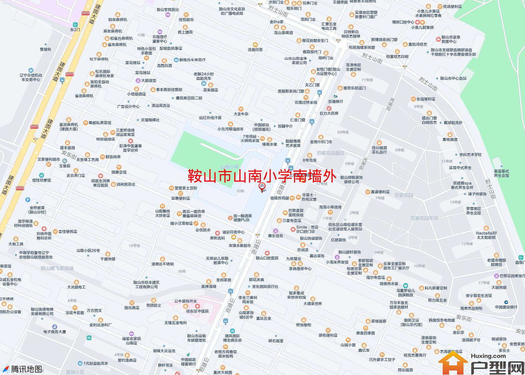 山南小学南墙外小区 - 户型网