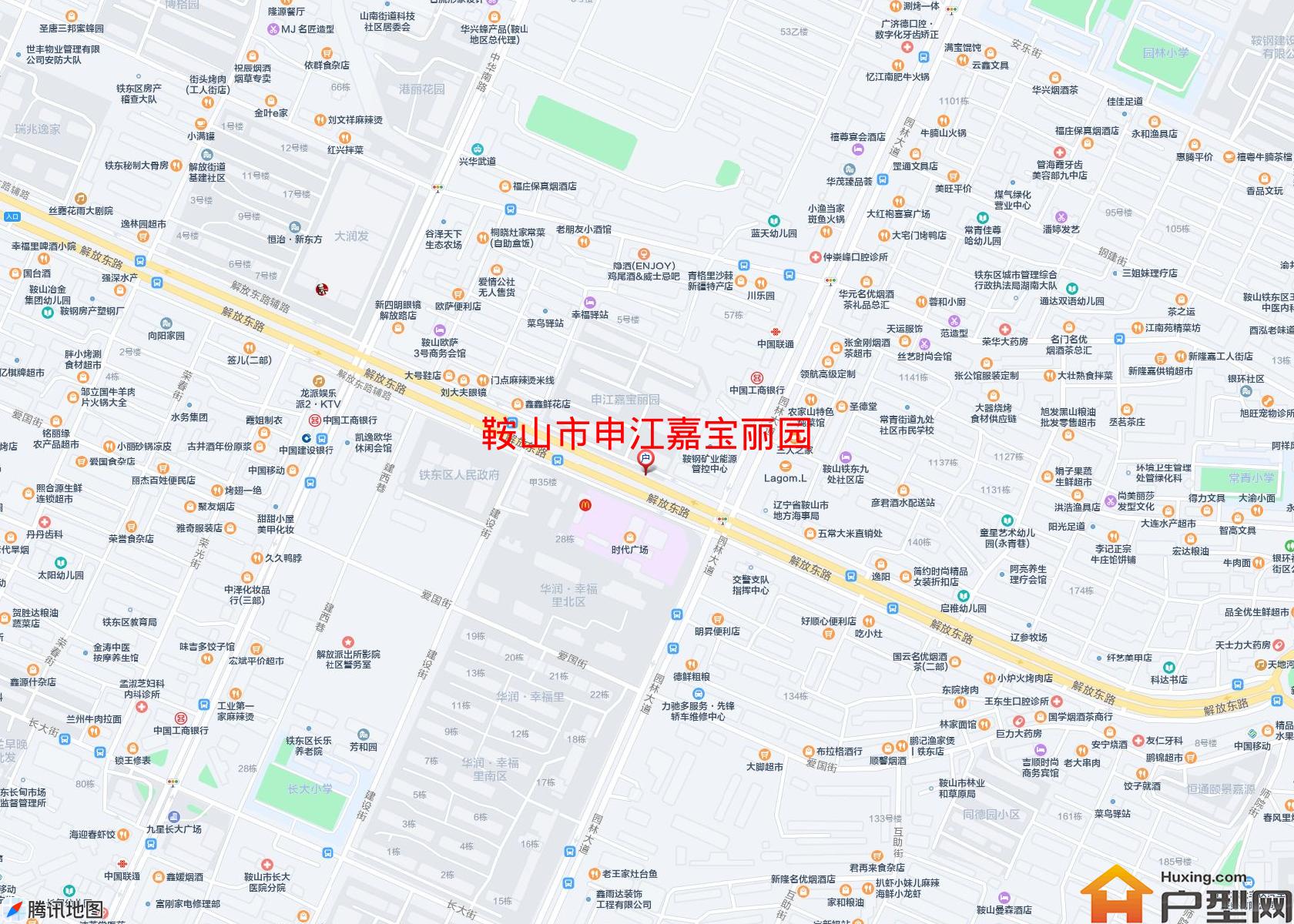 申江嘉宝丽园小区 - 户型网